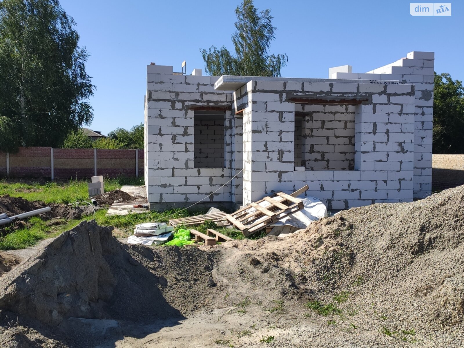 двоповерховий будинок бесідка, 120 кв. м, газобетон. Продаж в Вінниці, район Тяжилів фото 1