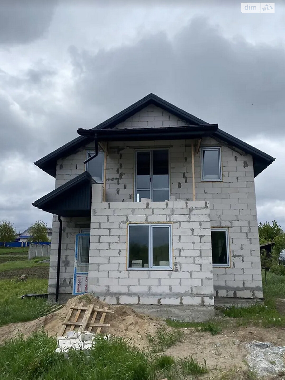 двоповерховий будинок бесідка, 120 кв. м, газобетон. Продаж в Вінниці, район Тяжилів фото 1