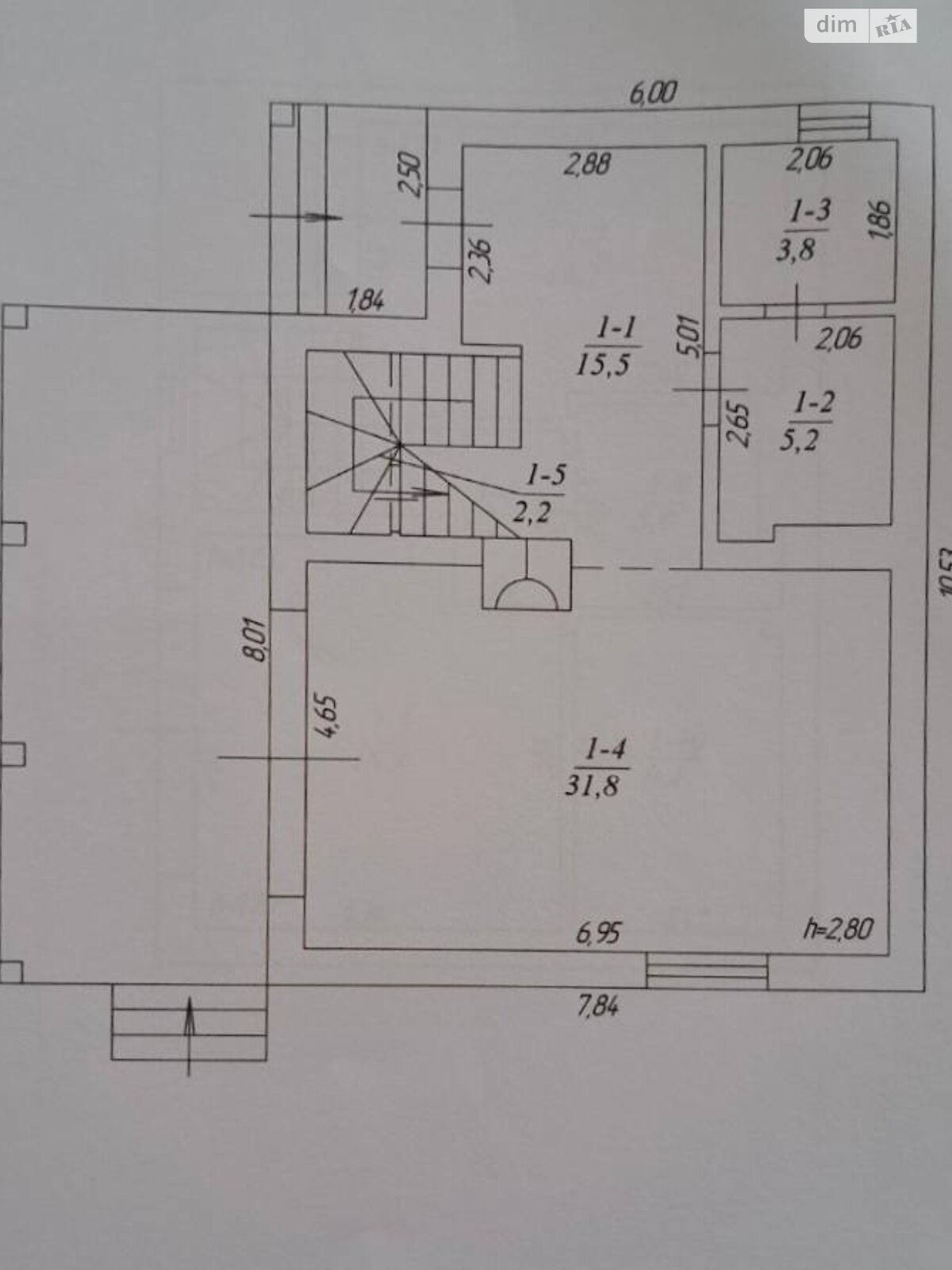 двухэтажный дом, 117.2 кв. м, газобетон. Продажа в Виннице район Тяжилов фото 1