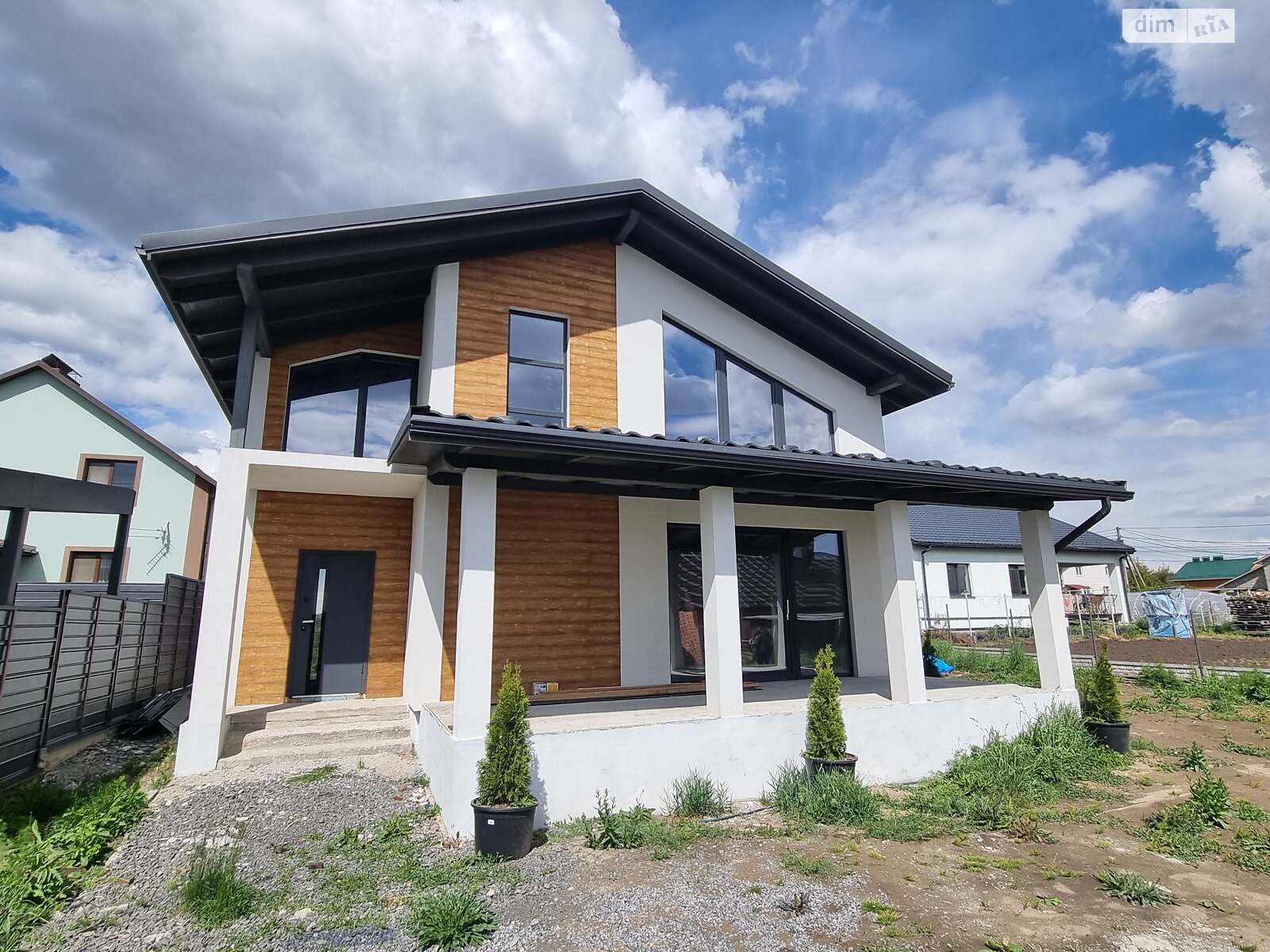двухэтажный дом с балконом, 135 кв. м, газобетон. Продажа в Виннице район Тяжилов фото 1 двухэтажный дом с балконом, 135 кв. м, газобетон. Продажа в Виннице район Тяжилов фото 1