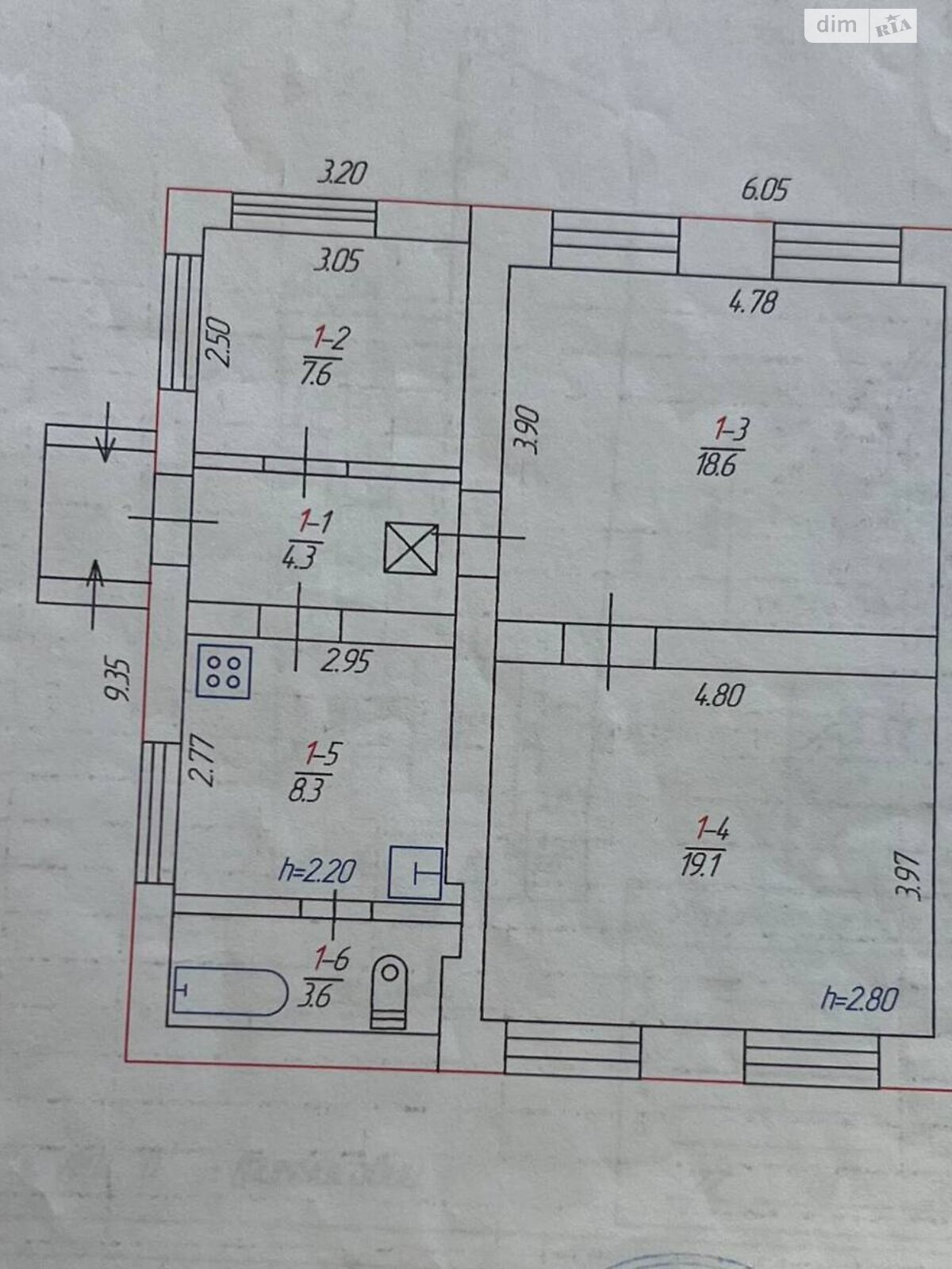 двоповерховий будинок з балконом, 150 кв. м, цегла. Продаж в Вінниці, район Вишенька фото 1