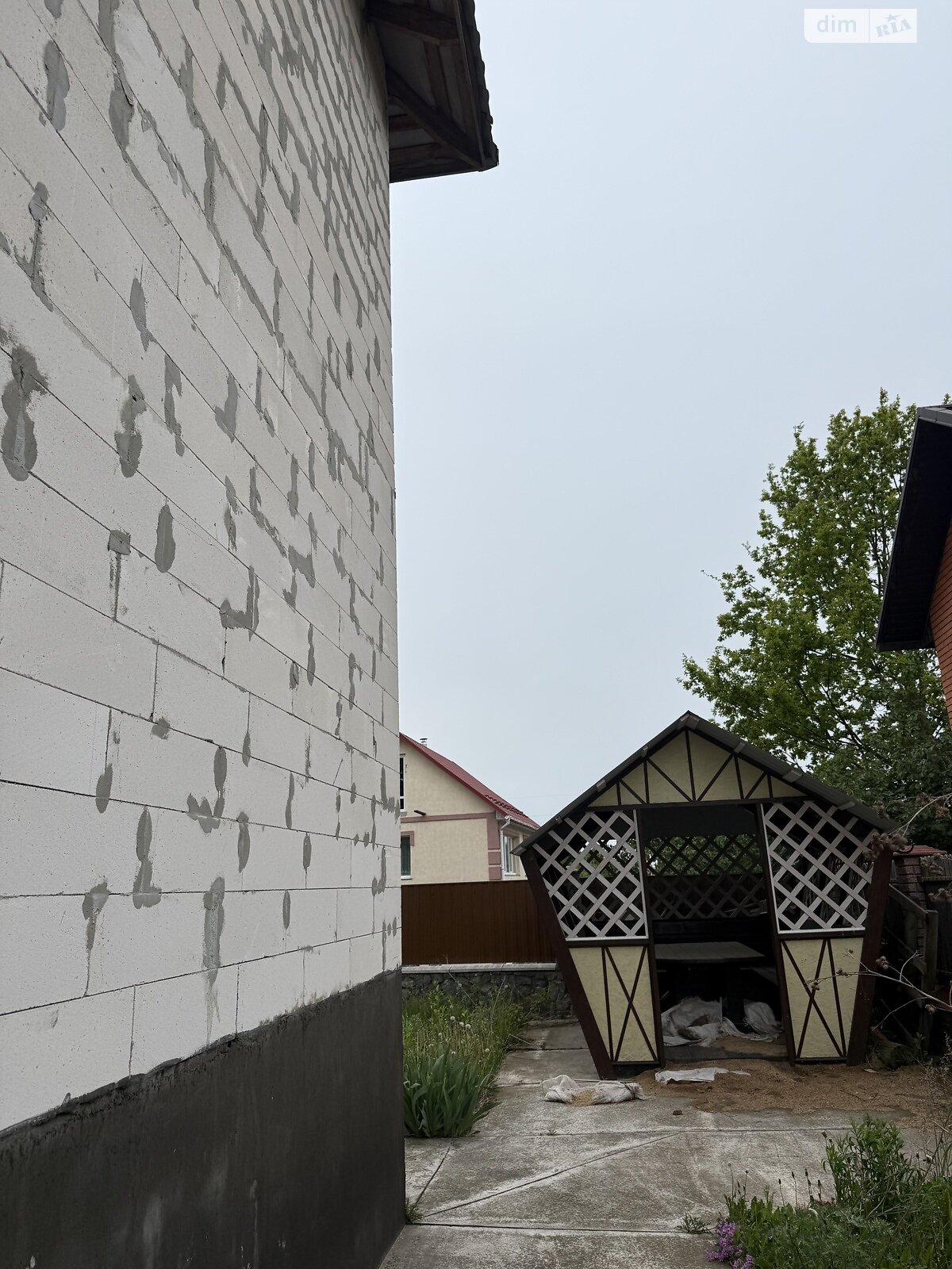 двухэтажный дом беседка, 230 кв. м, газобетон. Продажа в Березиной фото 1