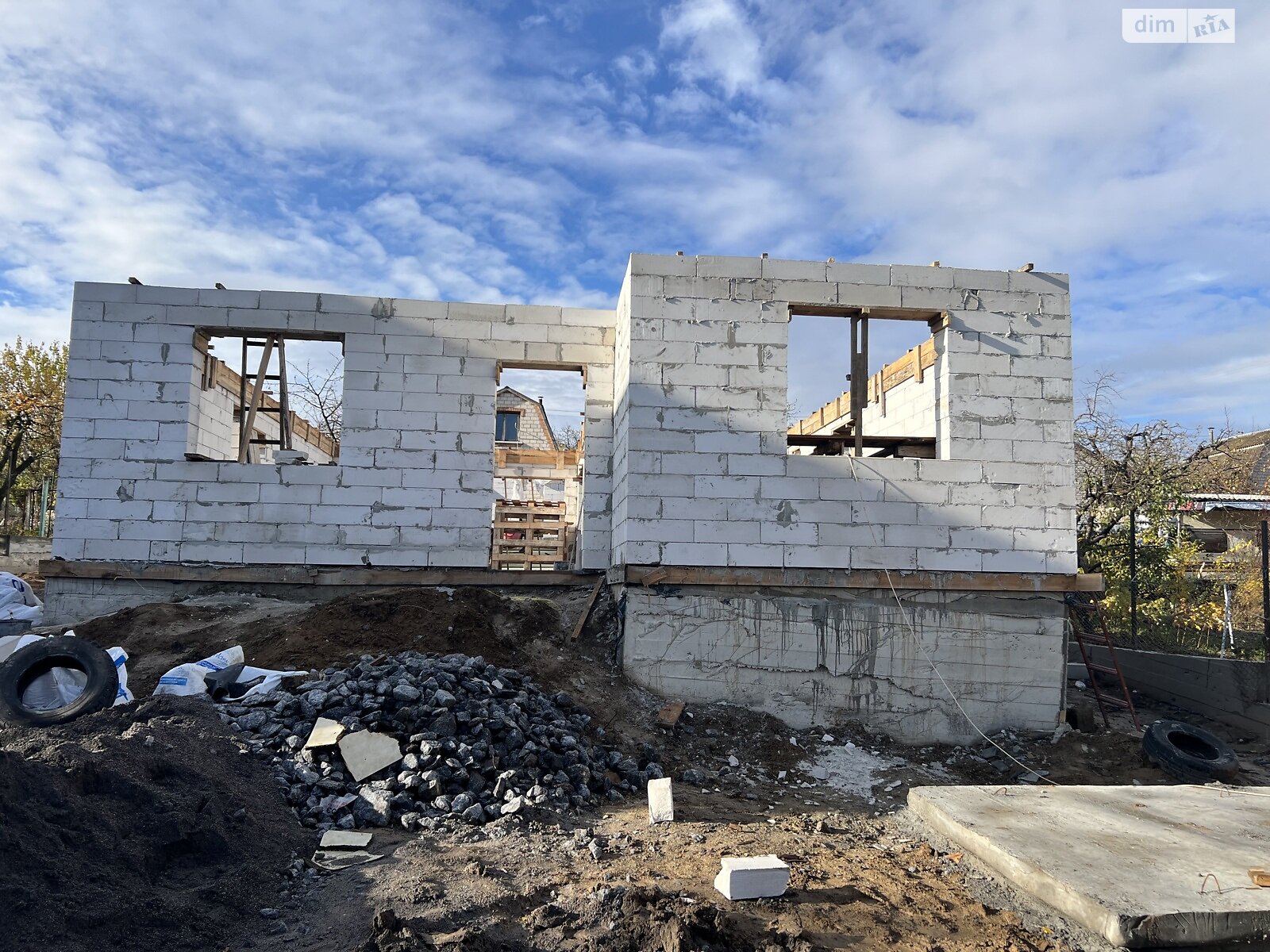 одноповерховий будинок, 100 кв. м, газобетон. Продаж у Щітках фото 1