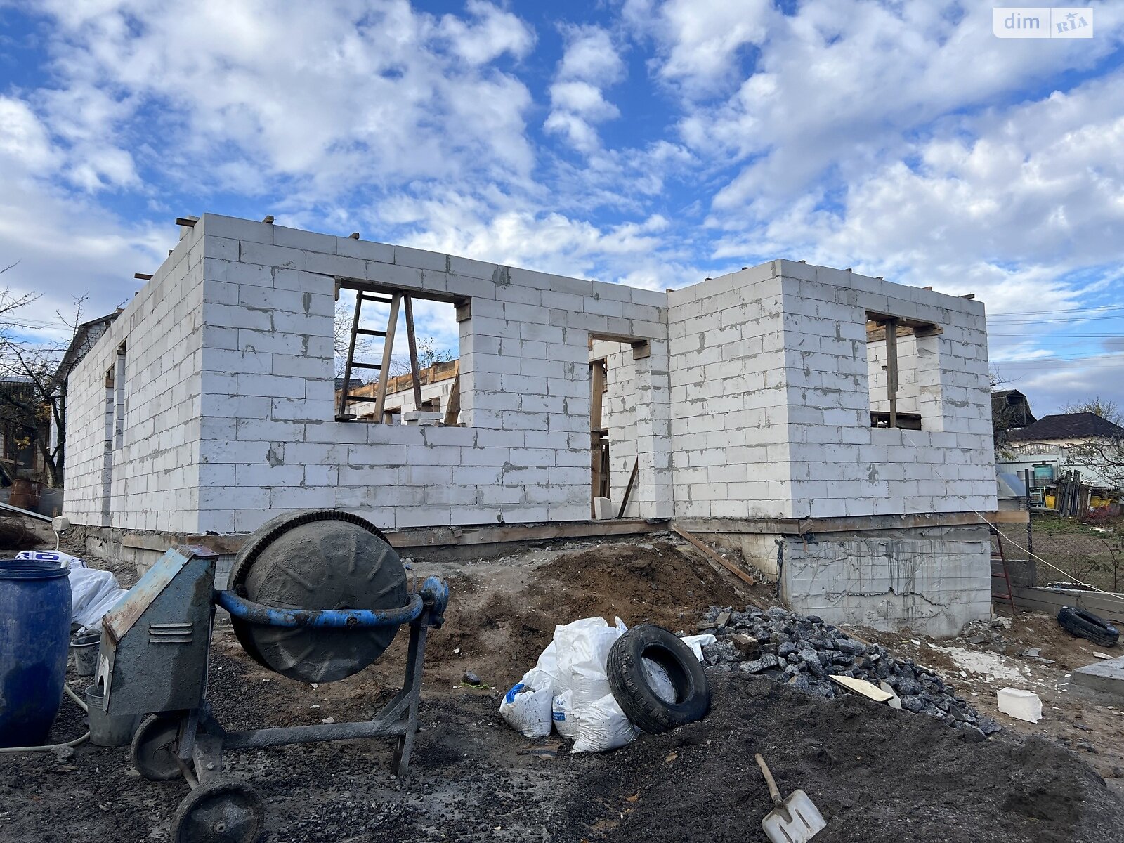 одноповерховий будинок, 100 кв. м, газобетон. Продаж у Щітках фото 1