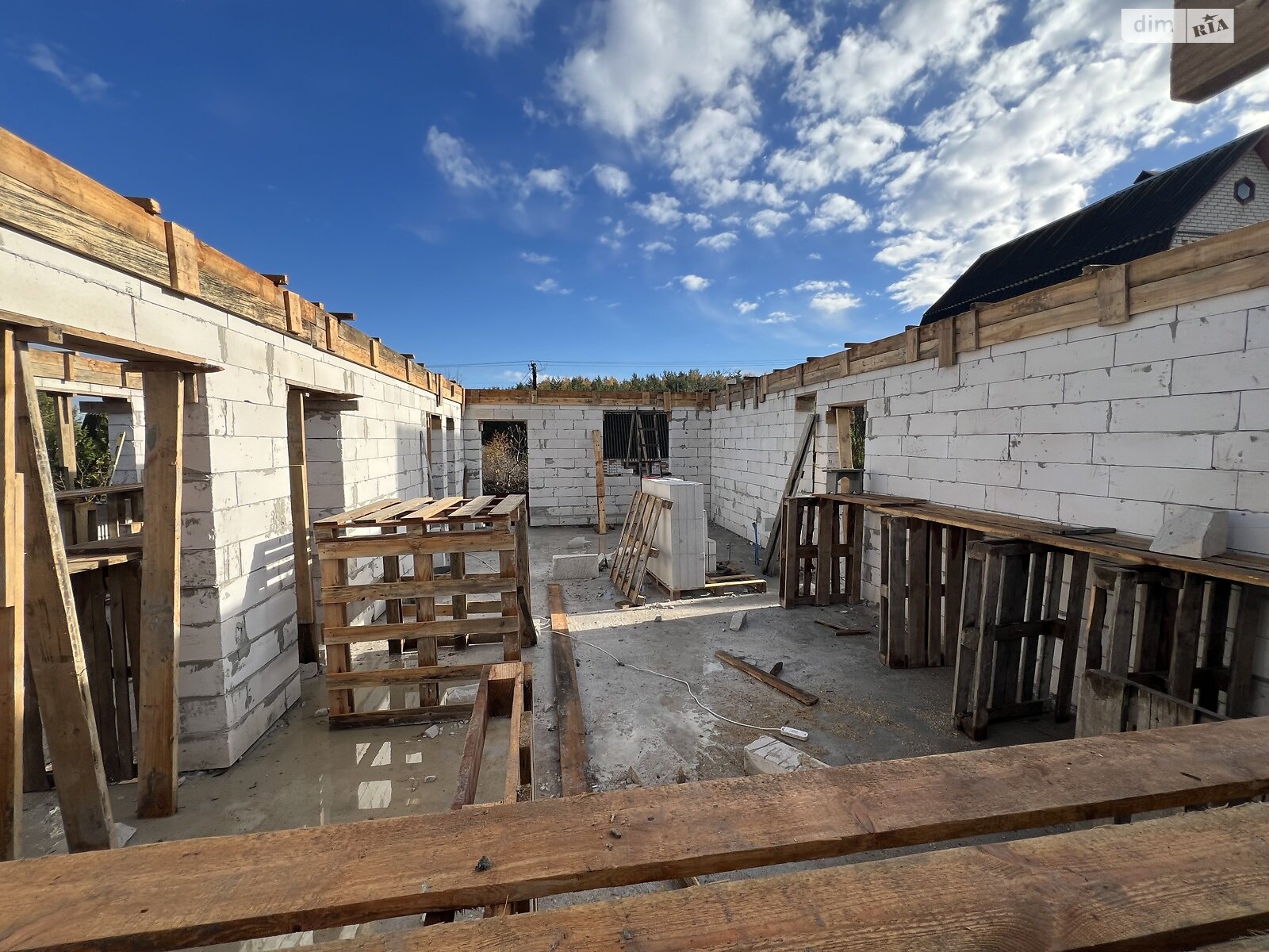 одноповерховий будинок, 100 кв. м, газобетон. Продаж у Щітках фото 1