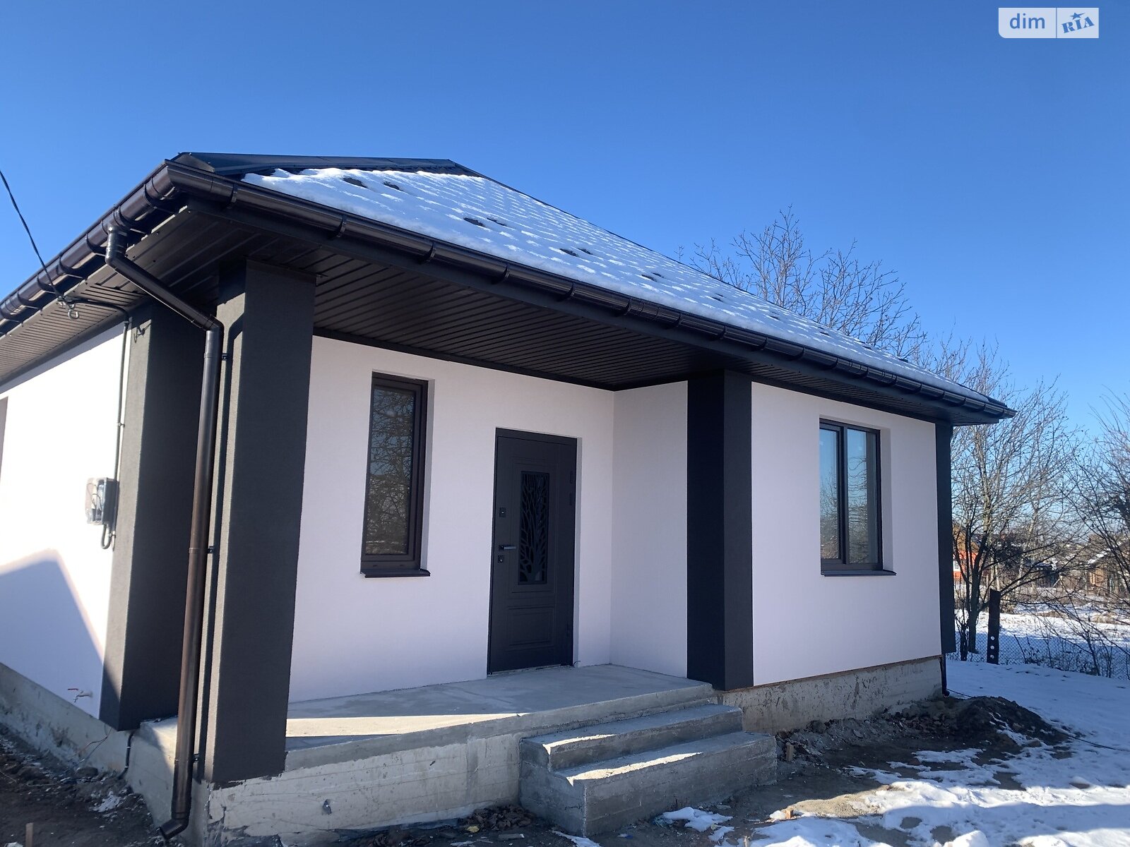 одноповерховий будинок, 100 кв. м, керамзитобетон. Продаж у Вінницьких Хуторах фото 1 одноповерховий будинок, 100 кв. м, керамзитобетон. Продаж у Вінницьких Хуторах фото 1
