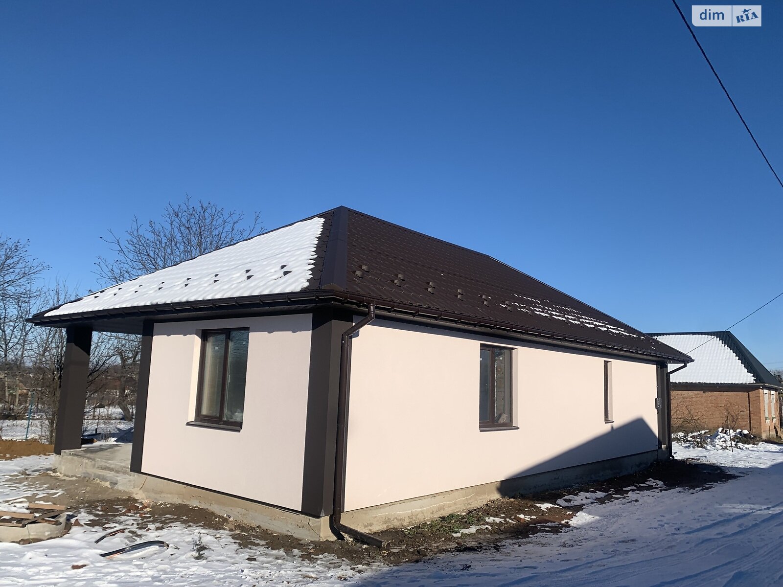 одноповерховий будинок, 100 кв. м, керамзитобетон. Продаж у Вінницьких Хуторах фото 1 одноповерховий будинок, 100 кв. м, керамзитобетон. Продаж у Вінницьких Хуторах фото 1