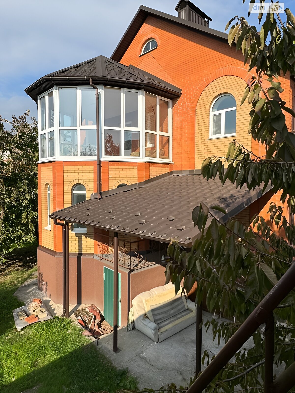 двоповерховий будинок з верандою, 282.5 кв. м, цегла. Продаж у Вінницьких Хуторах фото 1 двоповерховий будинок з верандою, 282.5 кв. м, цегла. Продаж у Вінницьких Хуторах фото 1