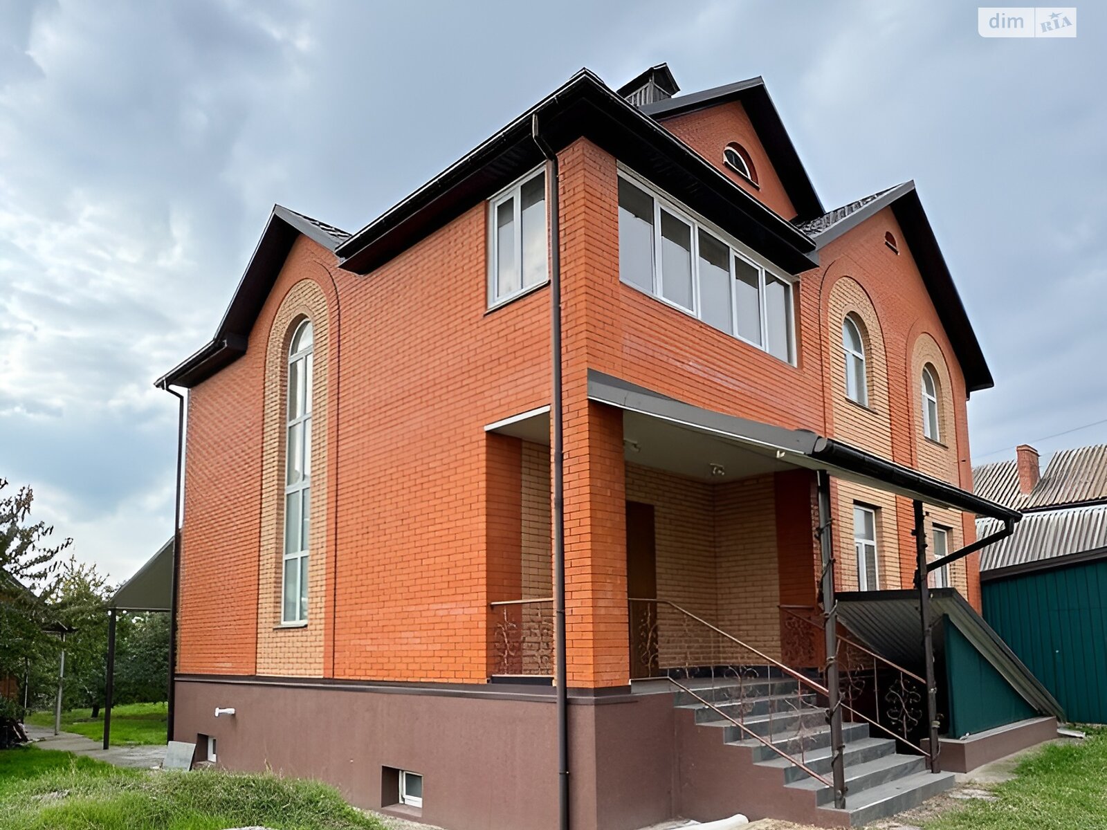 двоповерховий будинок з верандою, 282.5 кв. м, цегла. Продаж у Вінницьких Хуторах фото 1 двоповерховий будинок з верандою, 282.5 кв. м, цегла. Продаж у Вінницьких Хуторах фото 1