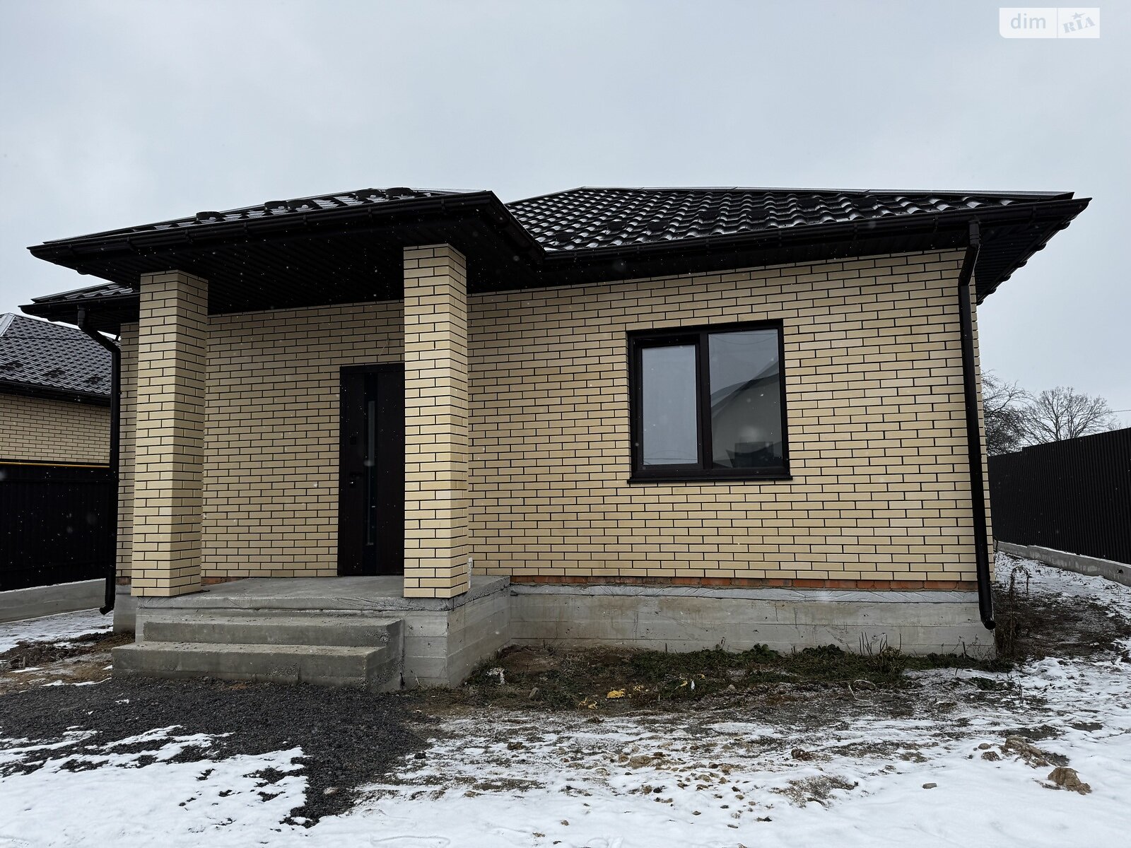 одноповерховий будинок, 92 кв. м, кирпич. Продаж у Вінницьких Хуторах фото 1 одноповерховий будинок, 92 кв. м, кирпич. Продаж у Вінницьких Хуторах фото 1