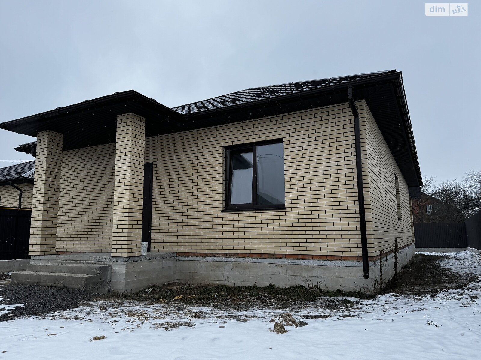 одноповерховий будинок, 92 кв. м, кирпич. Продаж у Вінницьких Хуторах фото 1 одноповерховий будинок, 92 кв. м, кирпич. Продаж у Вінницьких Хуторах фото 1