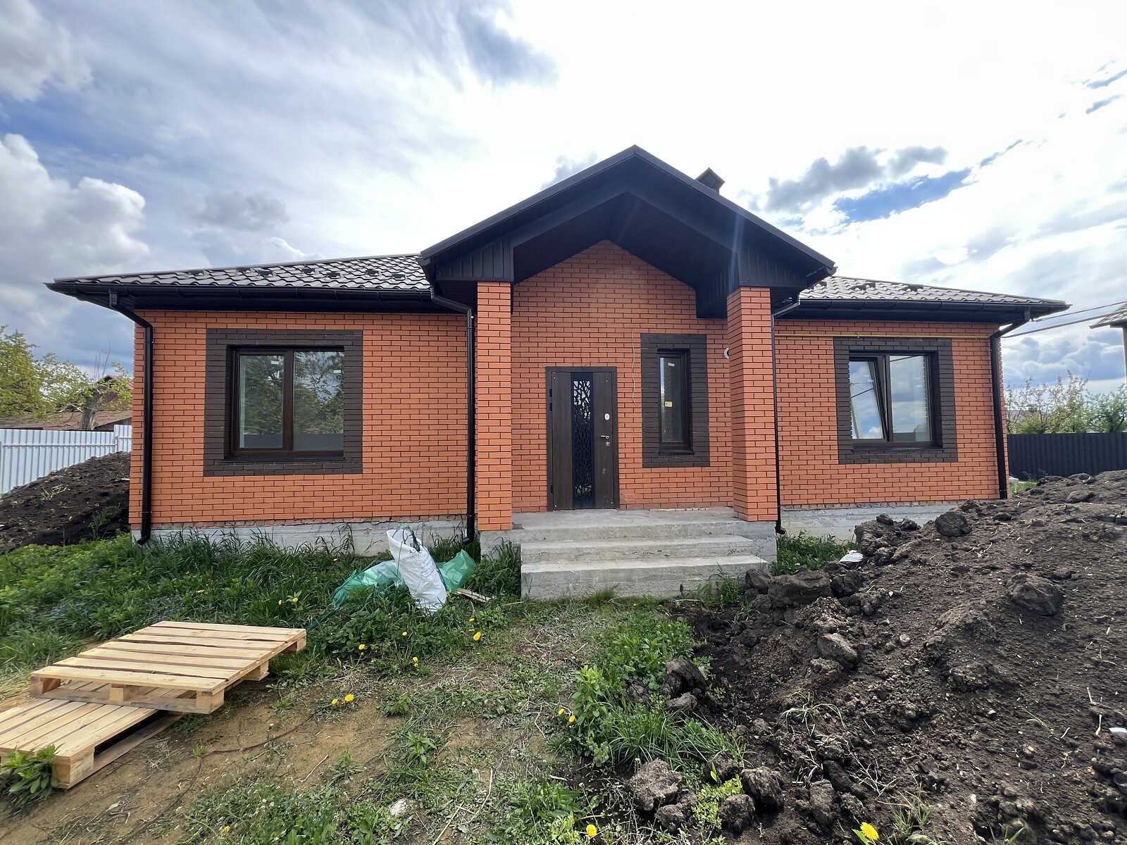 одноповерховий будинок, 105 кв. м, цегла. Продаж у Вінницьких Хуторах фото 1 одноповерховий будинок, 105 кв. м, цегла. Продаж у Вінницьких Хуторах фото 1