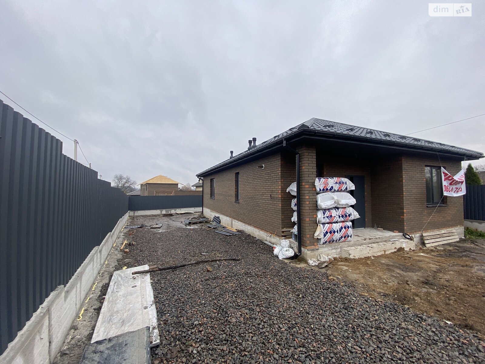 одноповерховий будинок з опаленням, 95 кв. м, кирпич. Продаж у Вінницьких Хуторах фото 1