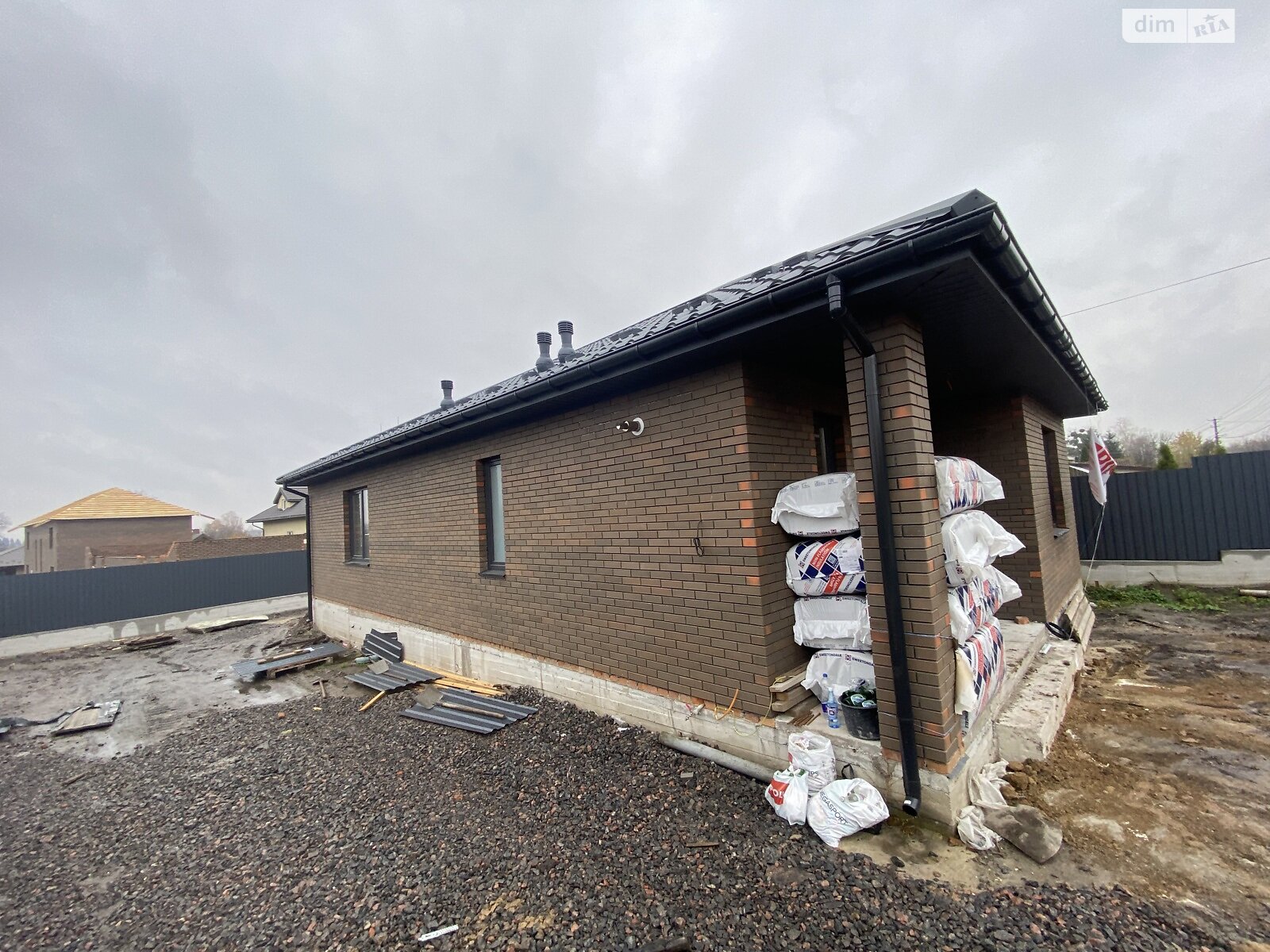 одноповерховий будинок з опаленням, 95 кв. м, кирпич. Продаж у Вінницьких Хуторах фото 1