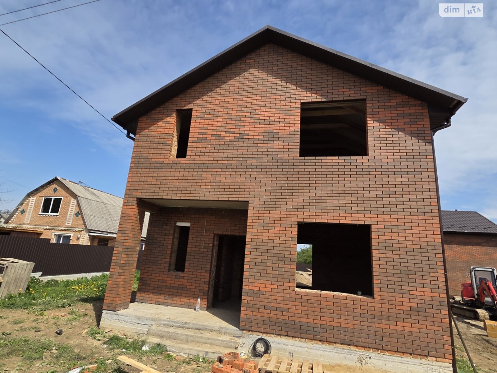 двоповерховий будинок з верандою, 125 кв. м, кирпич. Продаж у Вінницьких Хуторах фото 1 двоповерховий будинок з верандою, 125 кв. м, кирпич. Продаж у Вінницьких Хуторах фото 1