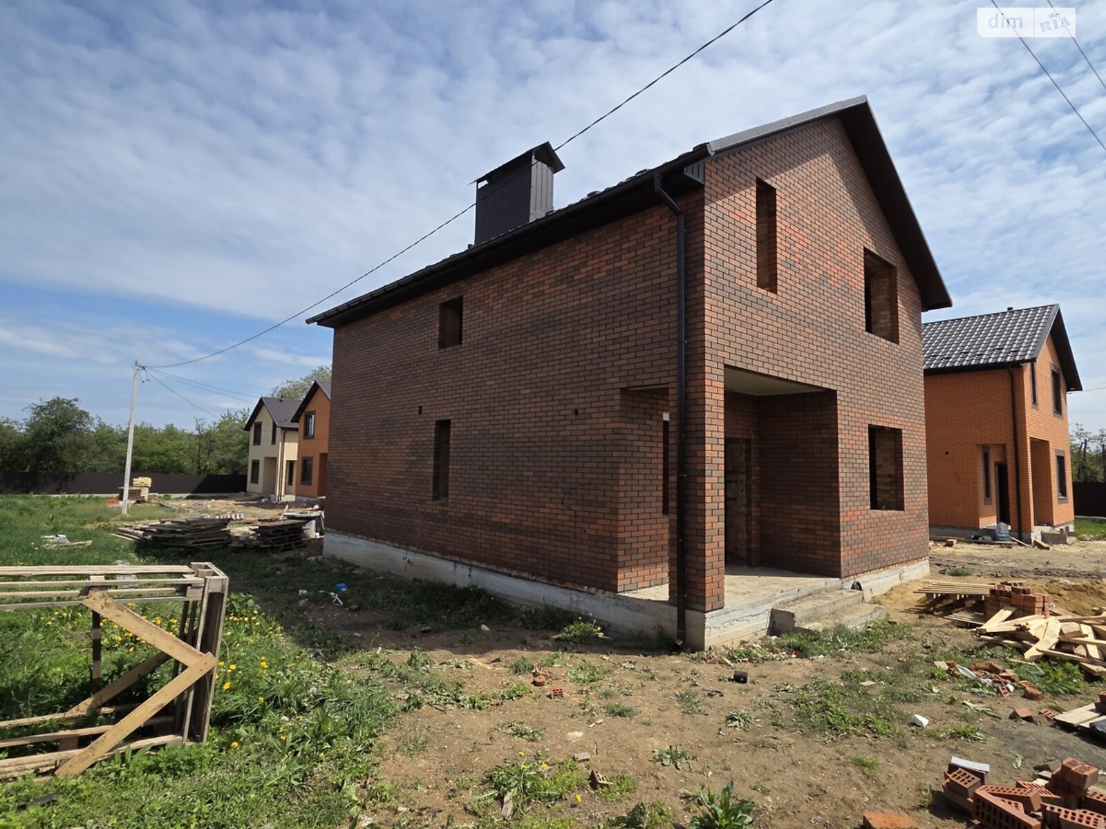 двоповерховий будинок з верандою, 125 кв. м, кирпич. Продаж у Вінницьких Хуторах фото 1 двоповерховий будинок з верандою, 125 кв. м, кирпич. Продаж у Вінницьких Хуторах фото 1