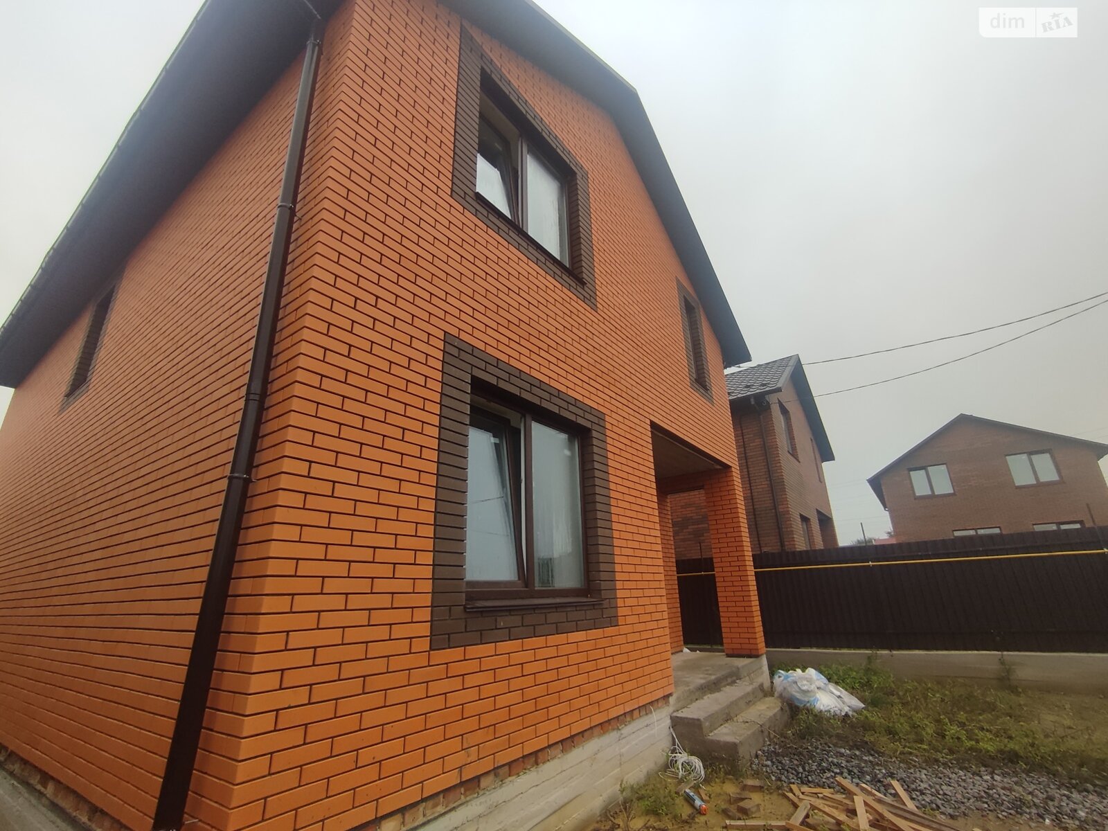 двоповерховий будинок, 120 кв. м, кирпич. Продаж у Вінницьких Хуторах фото 1