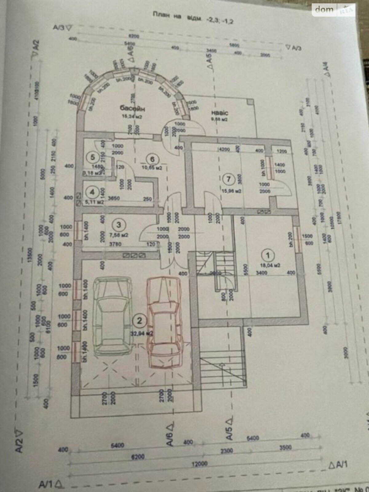 двухэтажный дом с балконом, 331 кв. м, кирпич. Продажа в Виноградове район Виноградов фото 1