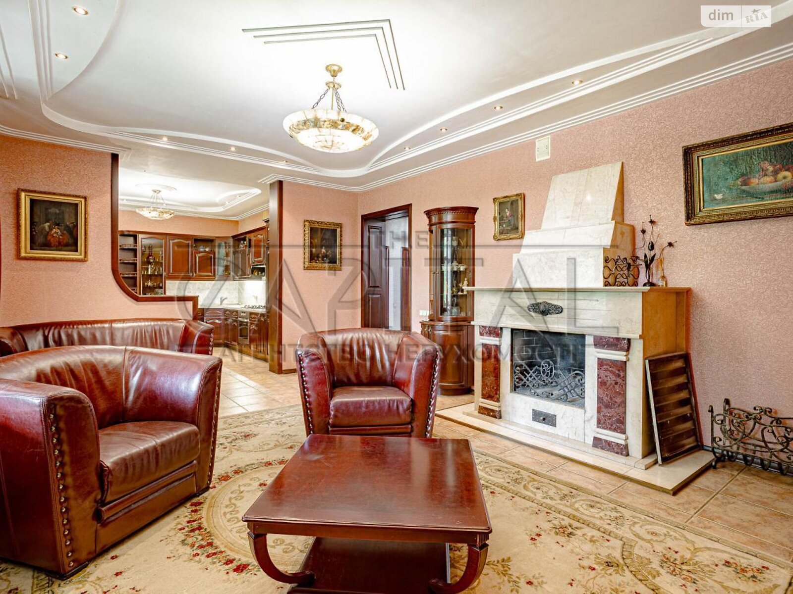 трехэтажный дом с гаражом, 380 кв. м, кирпич. Продажа в Вишенки фото 1 трехэтажный дом с гаражом, 380 кв. м, кирпич. Продажа в Вишенки фото 1