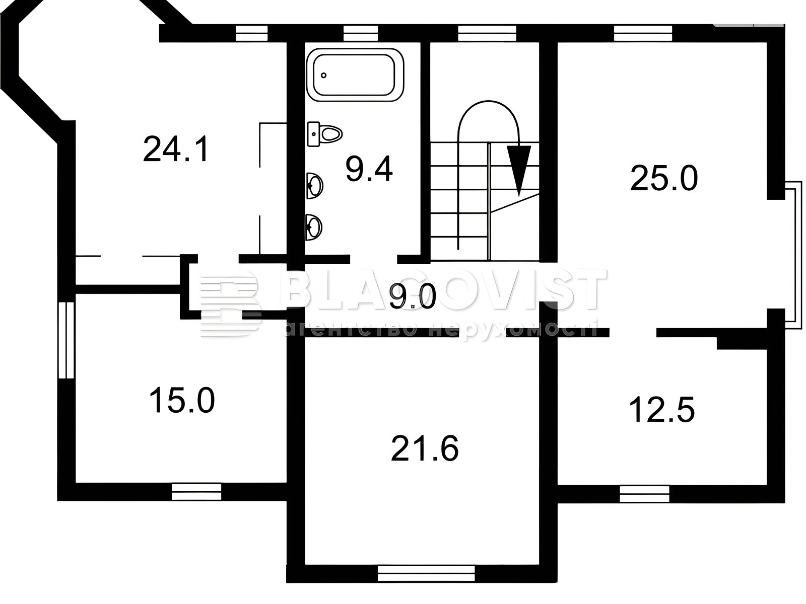 двухэтажный дом, 246.8 кв. м, кирпич. Продажа в Вишенки фото 1