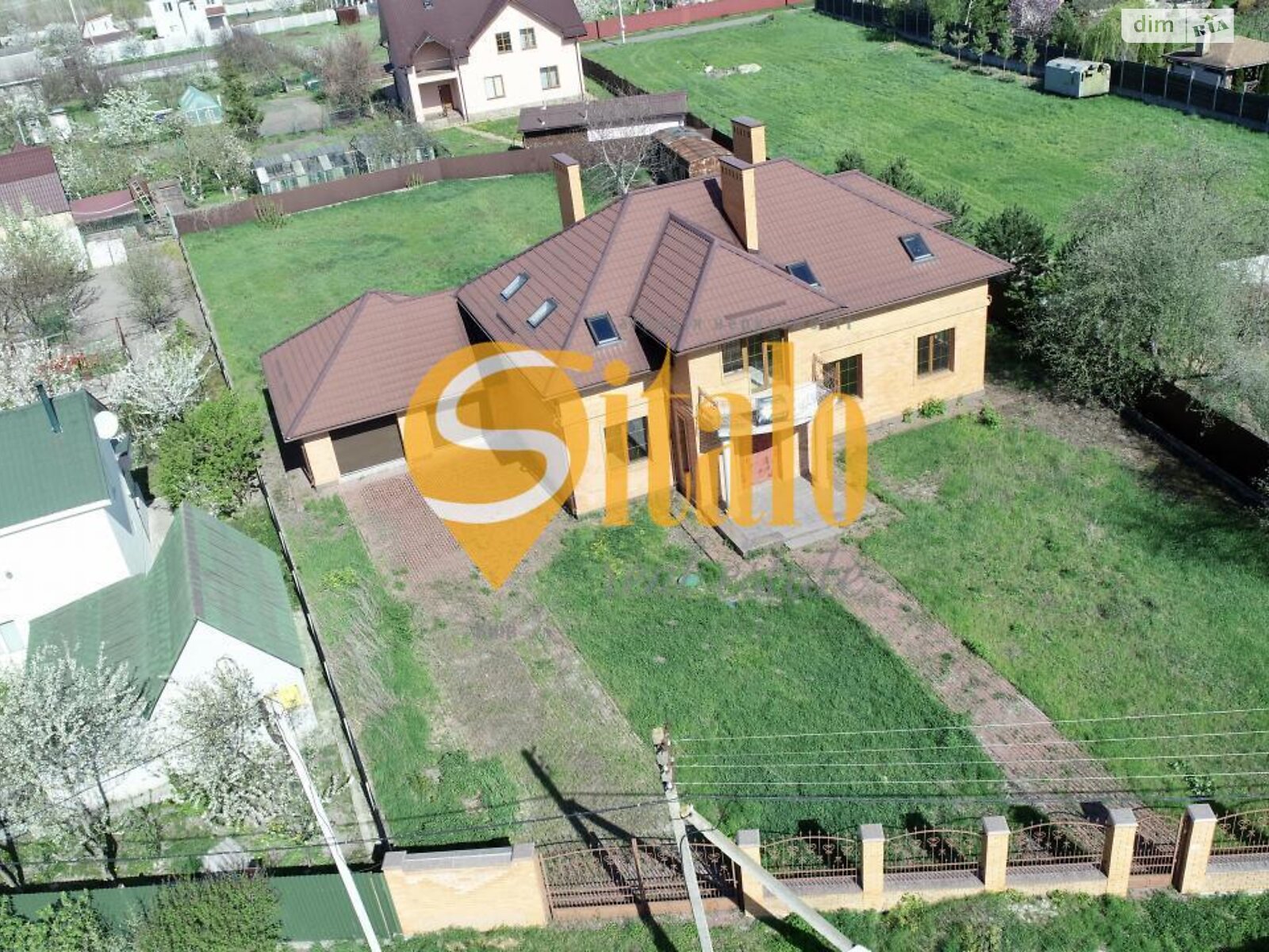 двоповерховий будинок з балконом, 262 кв. м, кирпич. Продаж у Вишеньках фото 1