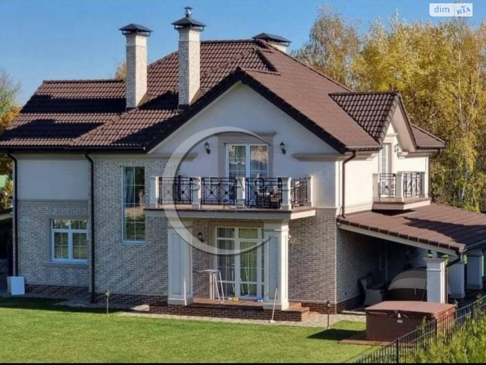 двухэтажный дом с гаражом, 246 кв. м, кирпич. Продажа в Вишенки фото 1 двухэтажный дом с гаражом, 246 кв. м, кирпич. Продажа в Вишенки фото 1