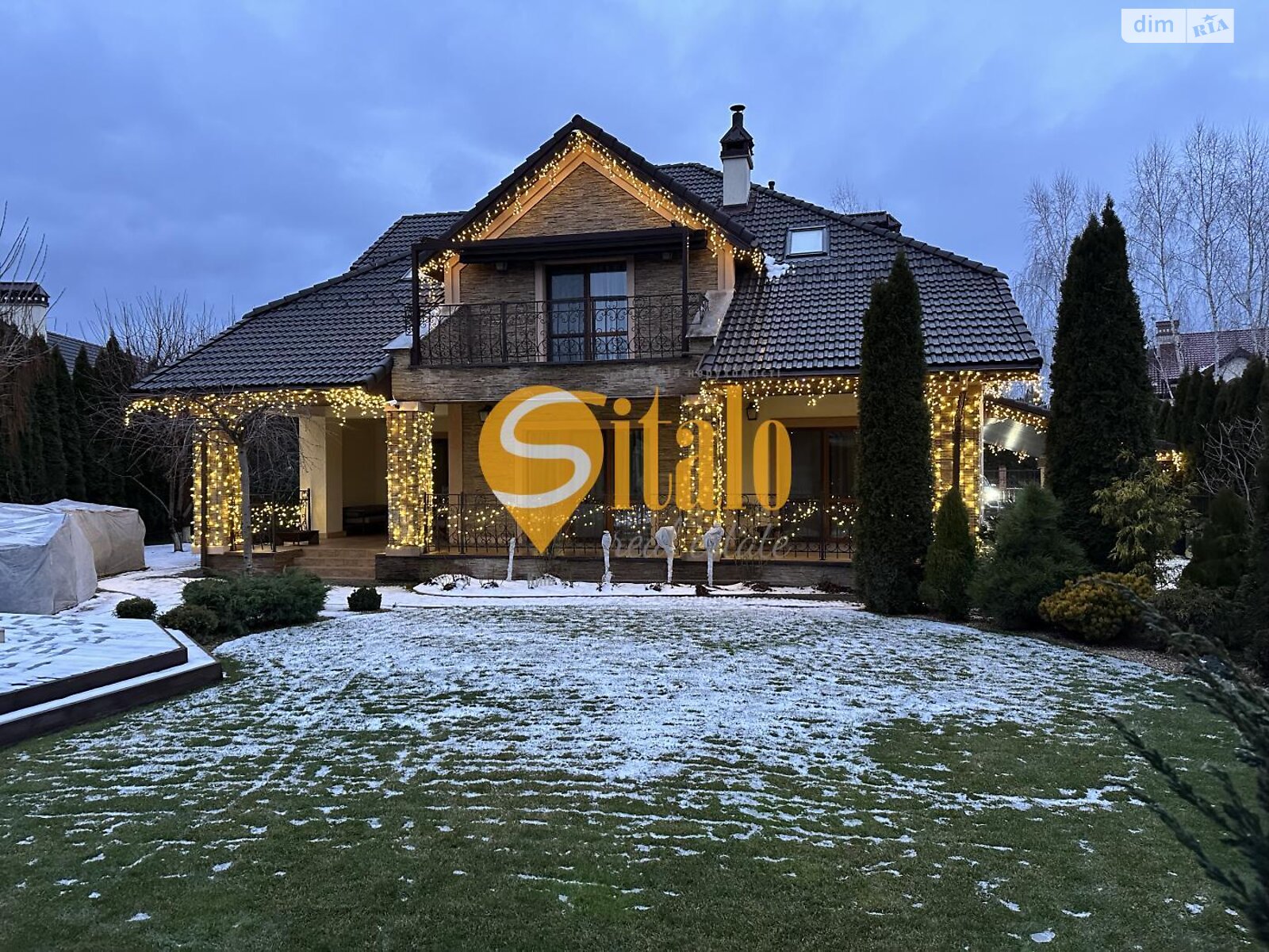 двухэтажный дом с верандой, 310 кв. м, кирпич. Продажа в Вишенки фото 1 двухэтажный дом с верандой, 310 кв. м, кирпич. Продажа в Вишенки фото 1