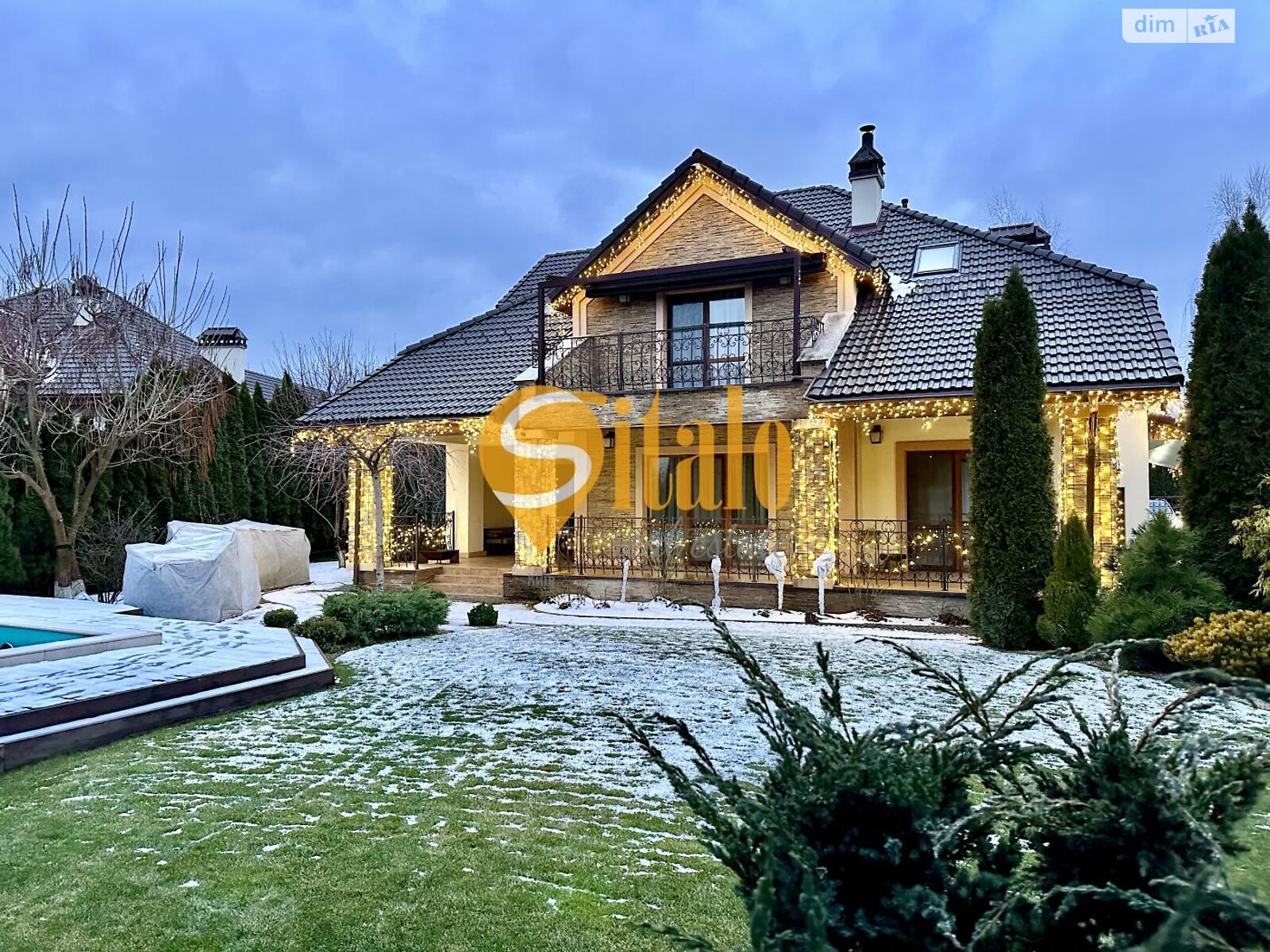 двухэтажный дом с верандой, 310 кв. м, кирпич. Продажа в Вишенки фото 1 двухэтажный дом с верандой, 310 кв. м, кирпич. Продажа в Вишенки фото 1