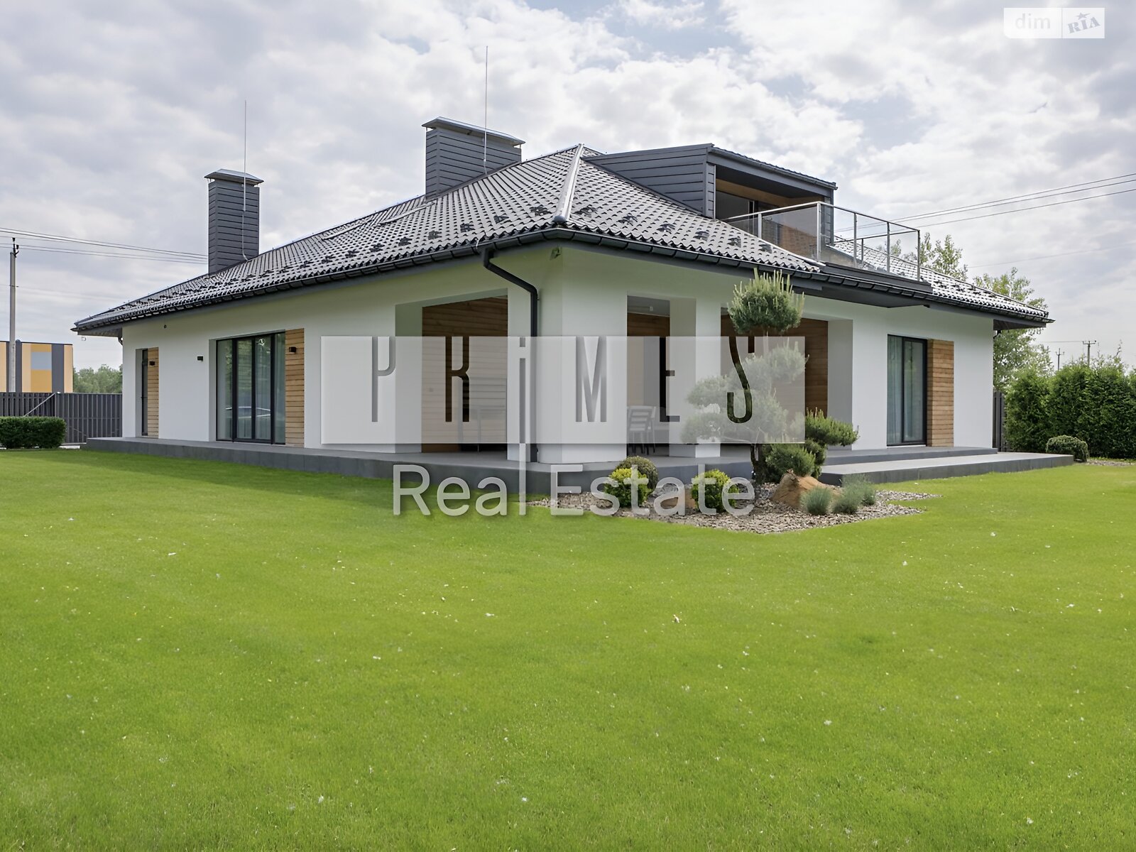 двухэтажный дом с балконом, 300 кв. м, кирпич. Продажа в Вишенки фото 1 двухэтажный дом с балконом, 300 кв. м, кирпич. Продажа в Вишенки фото 1