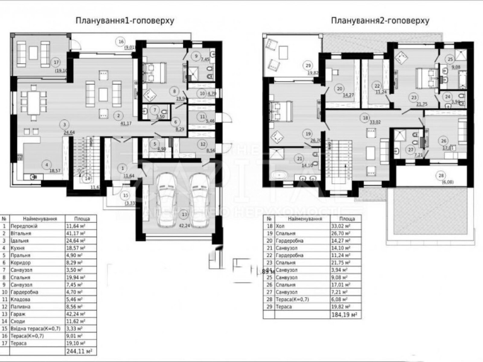 двоповерховий будинок, 356.6 кв. м, цегла. Продаж у Вишеньках фото 1