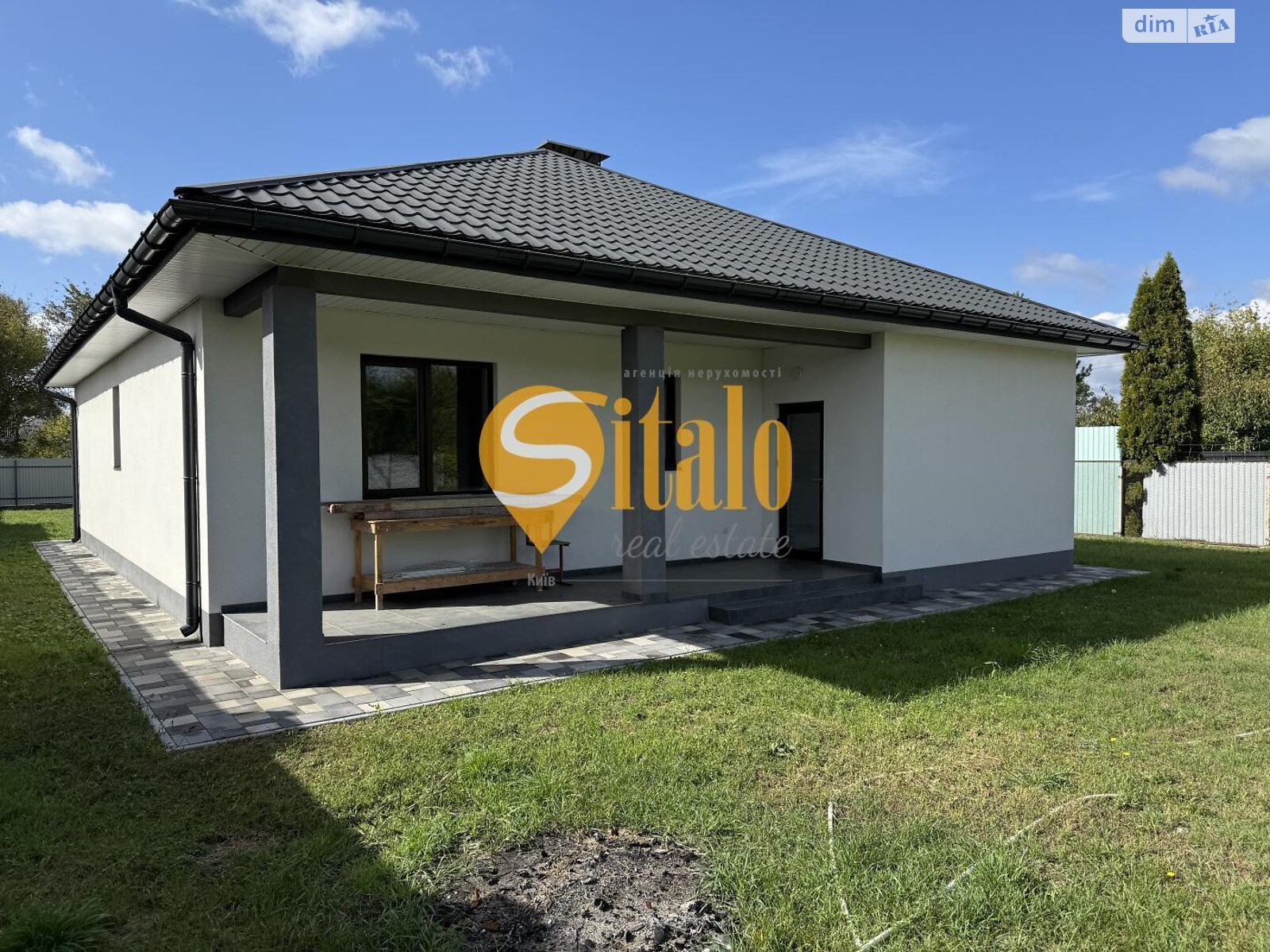 одноэтажный дом, 126 кв. м, кирпич. Продажа в Вишенки фото 1