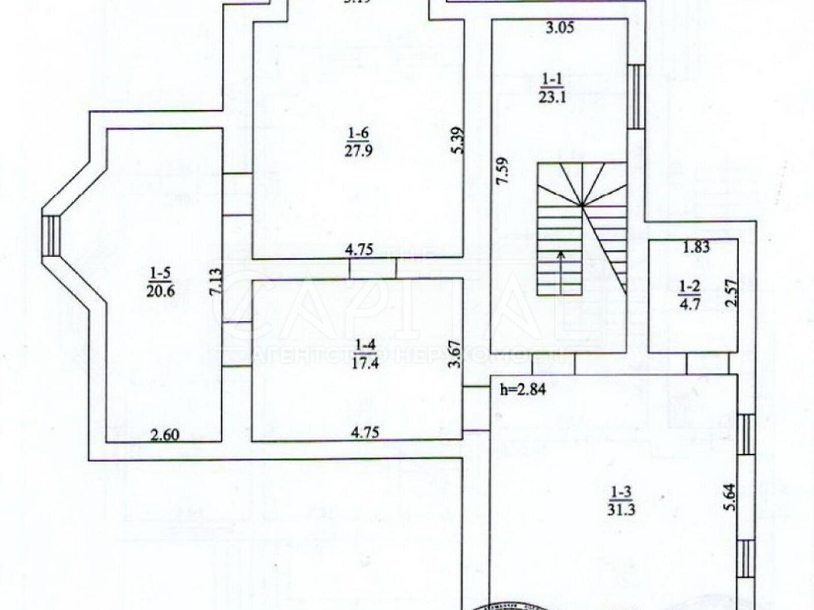 двухэтажный дом, 421 кв. м, кирпич. Продажа в Вишенки фото 1