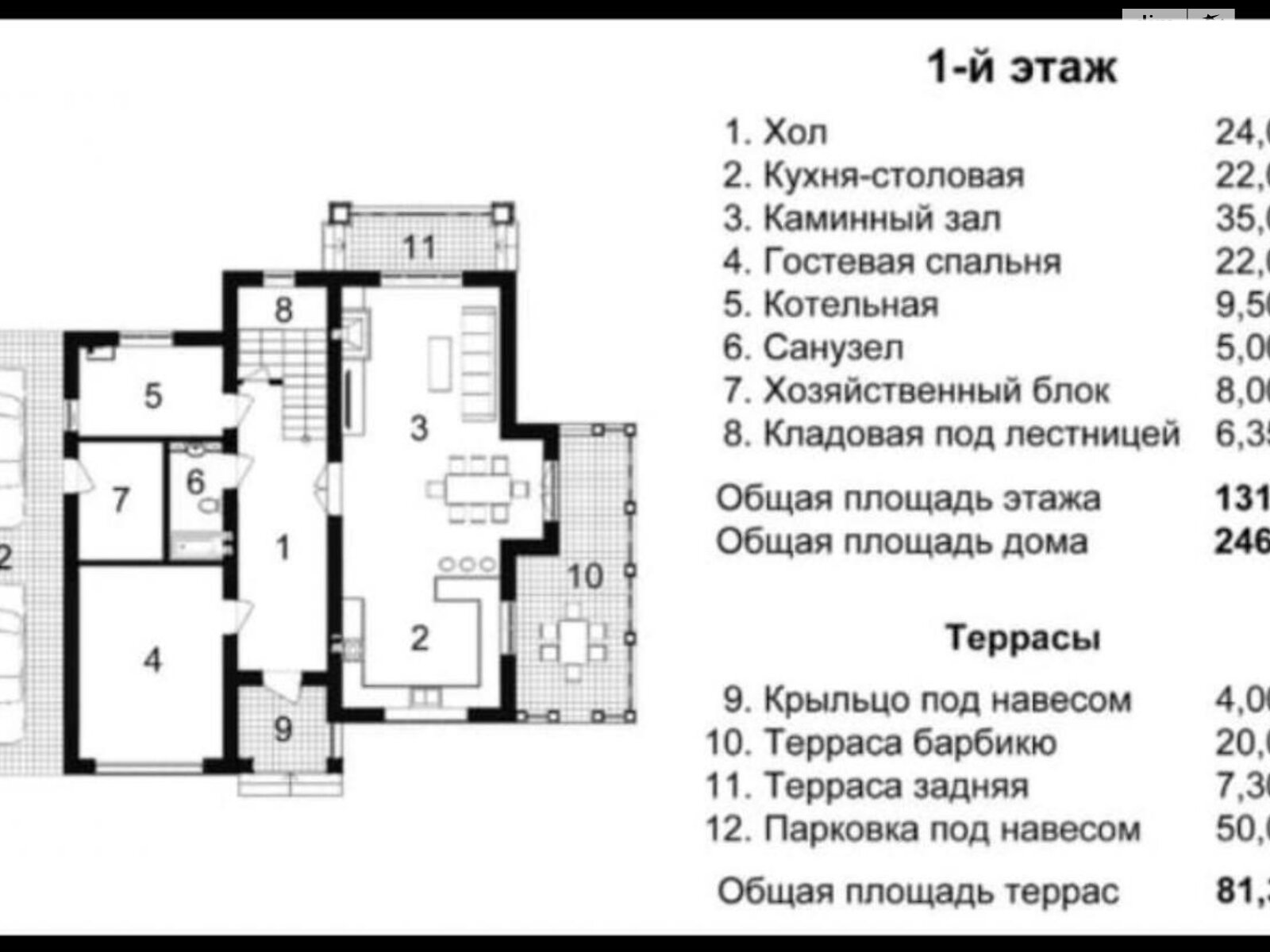 двоповерховий будинок, 246 кв. м, кирпич. Продаж у Вишеньках фото 1