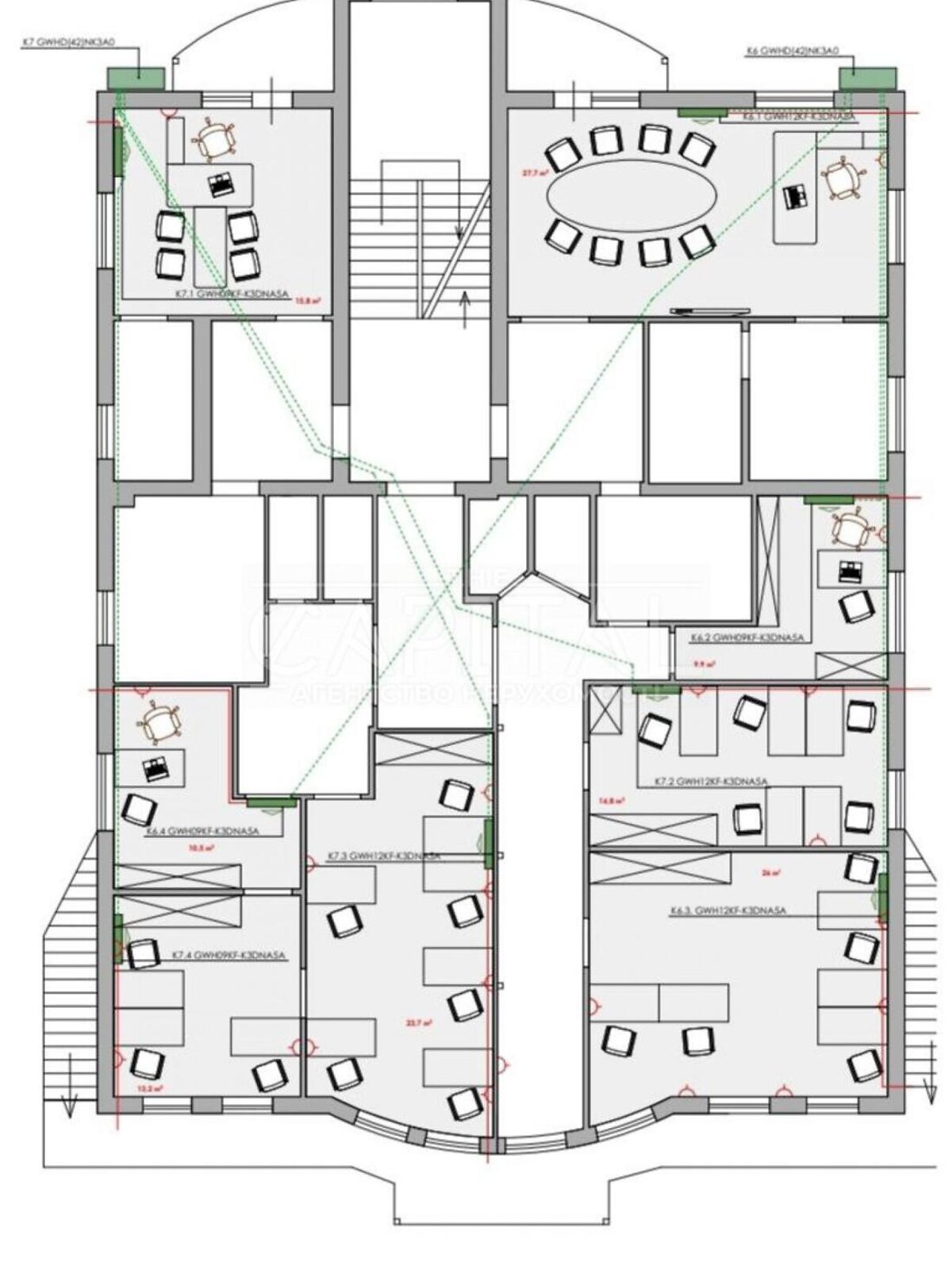 трехэтажный дом с балконом, 783.3 кв. м, кирпич. Продажа в Вишневом фото 1 трехэтажный дом с балконом, 783.3 кв. м, кирпич. Продажа в Вишневом фото 1