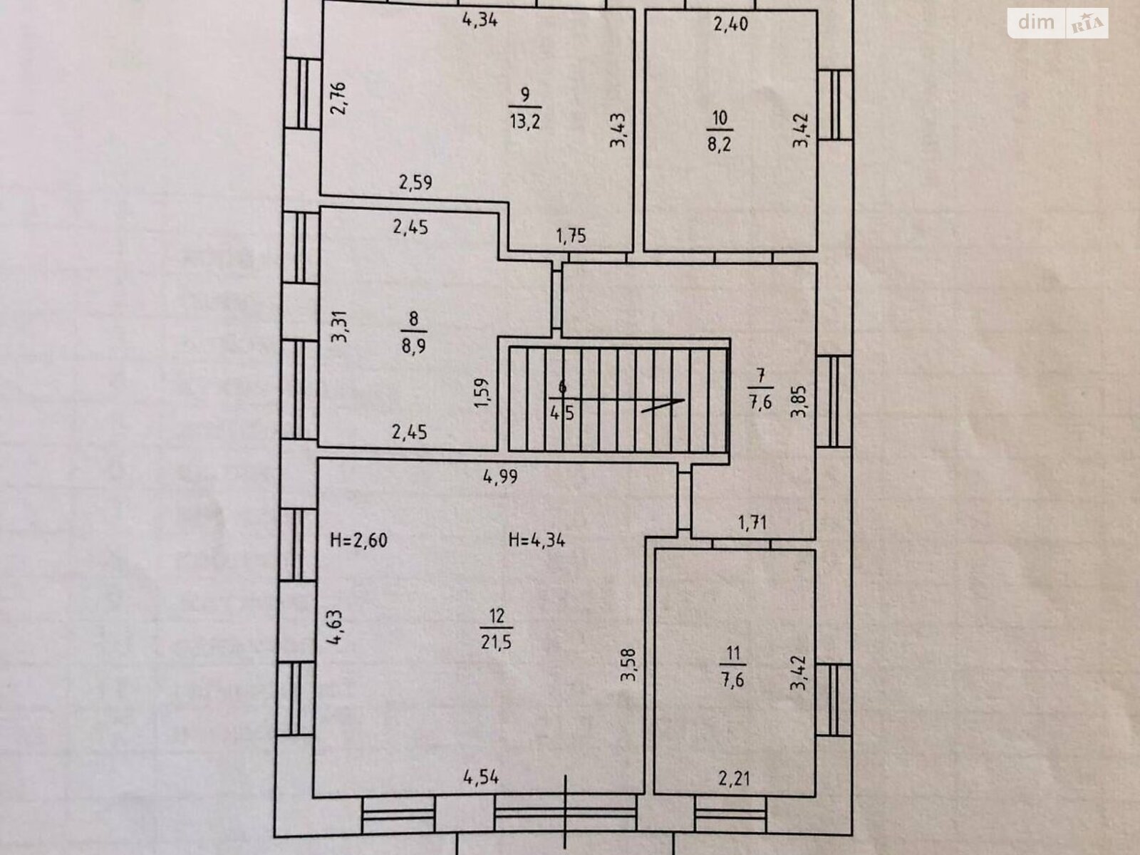 двухэтажный дом, 152 кв. м, кирпич. Продажа в Вите-Почтовой фото 1