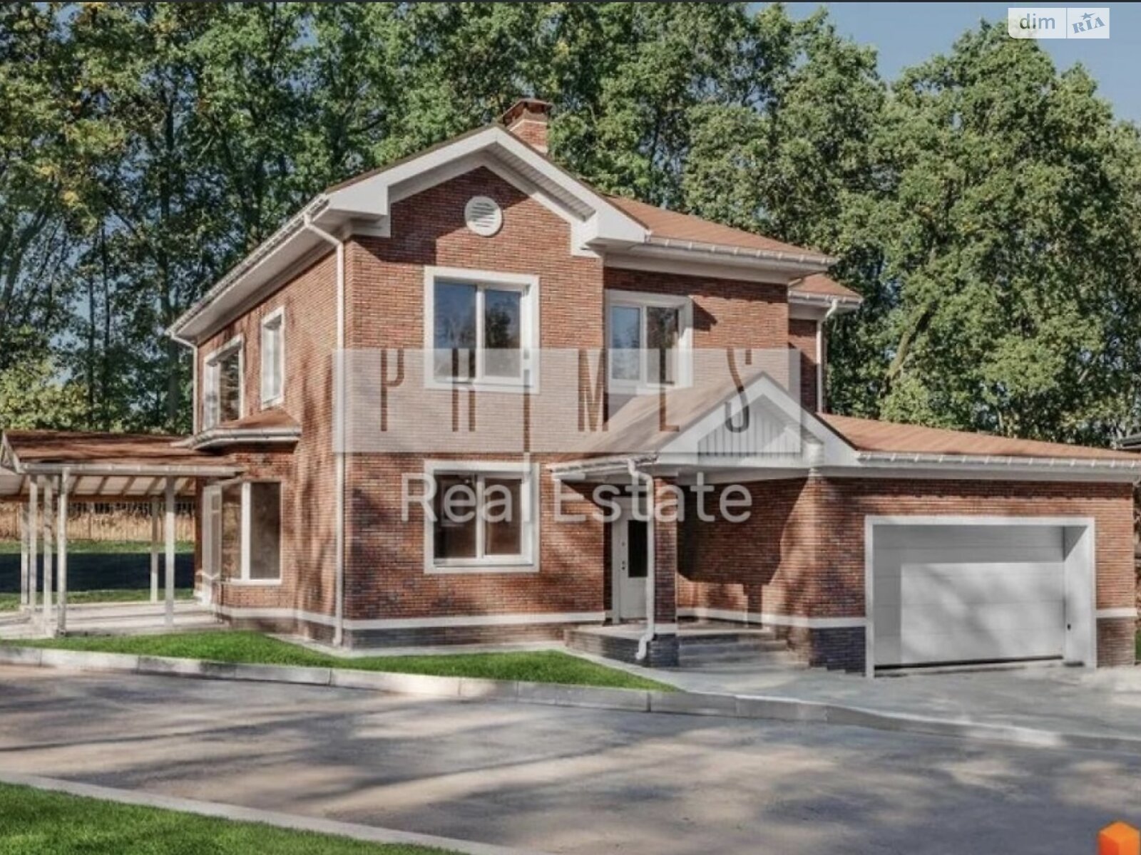 двухэтажный дом с верандой, 242.5 кв. м, кирпич. Продажа в Вите-Почтовой фото 1