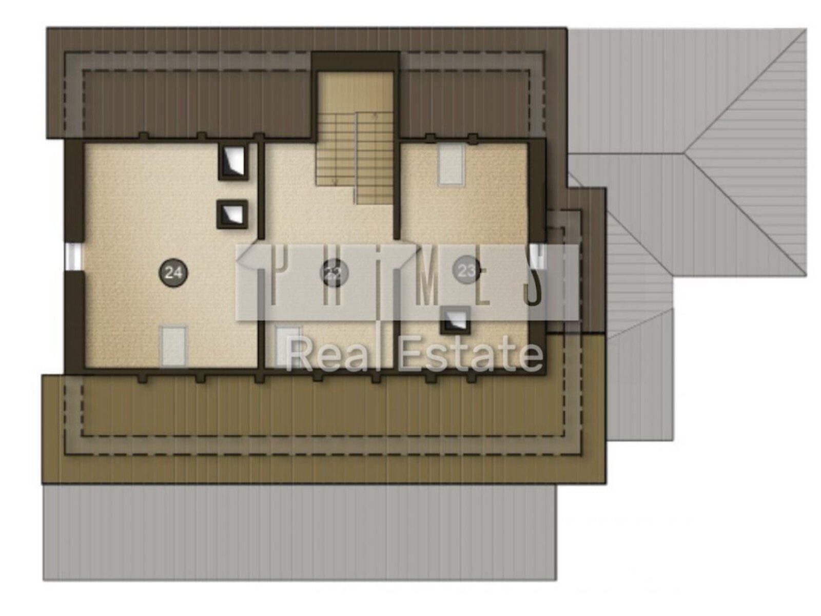 трехэтажный дом, 420 кв. м, кирпич. Продажа в Вите-Почтовой фото 1