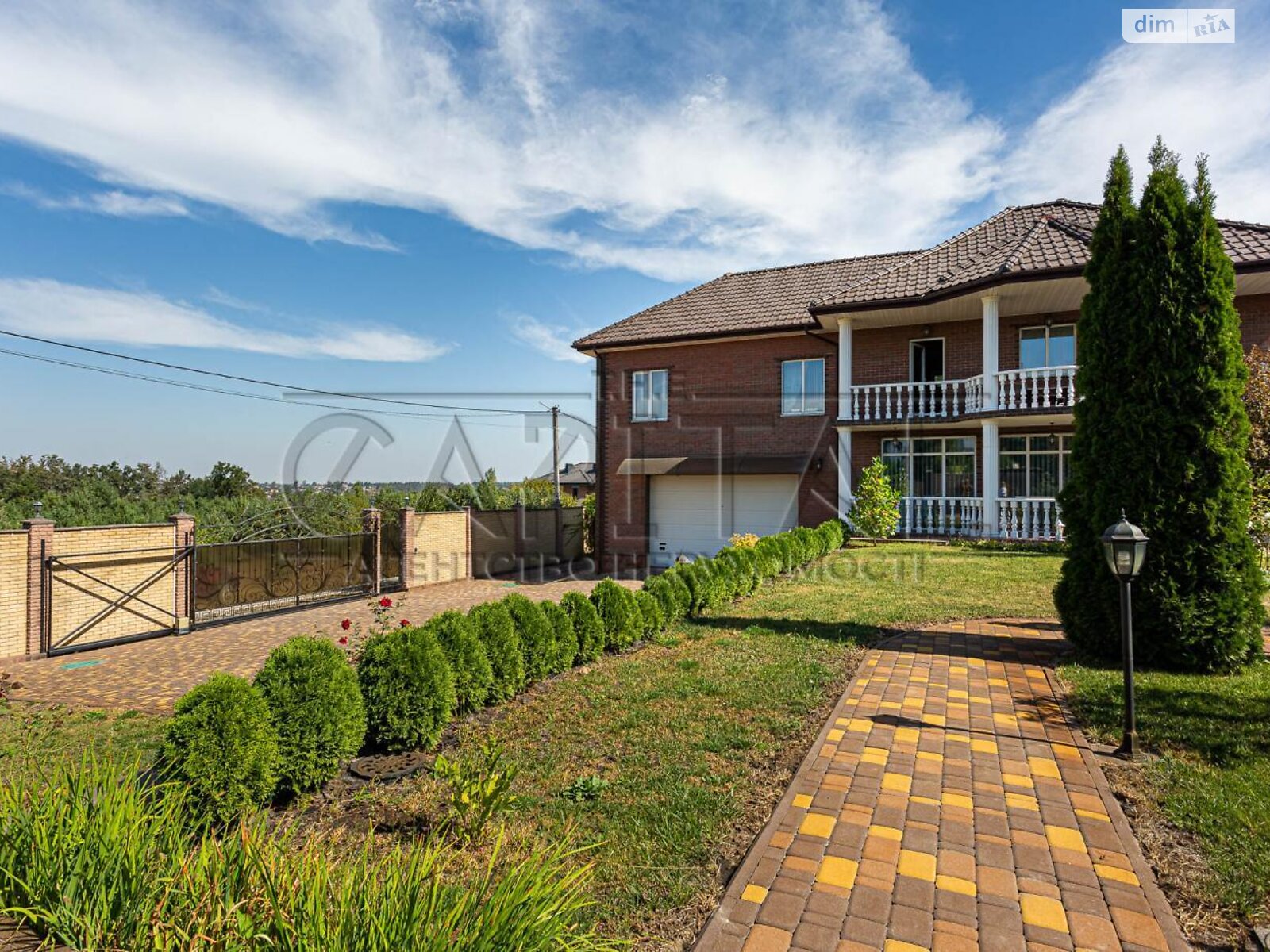 двухэтажный дом с балконом, 309.5 кв. м, кирпич. Продажа в Вите-Почтовой фото 1 двухэтажный дом с балконом, 309.5 кв. м, кирпич. Продажа в Вите-Почтовой фото 1
