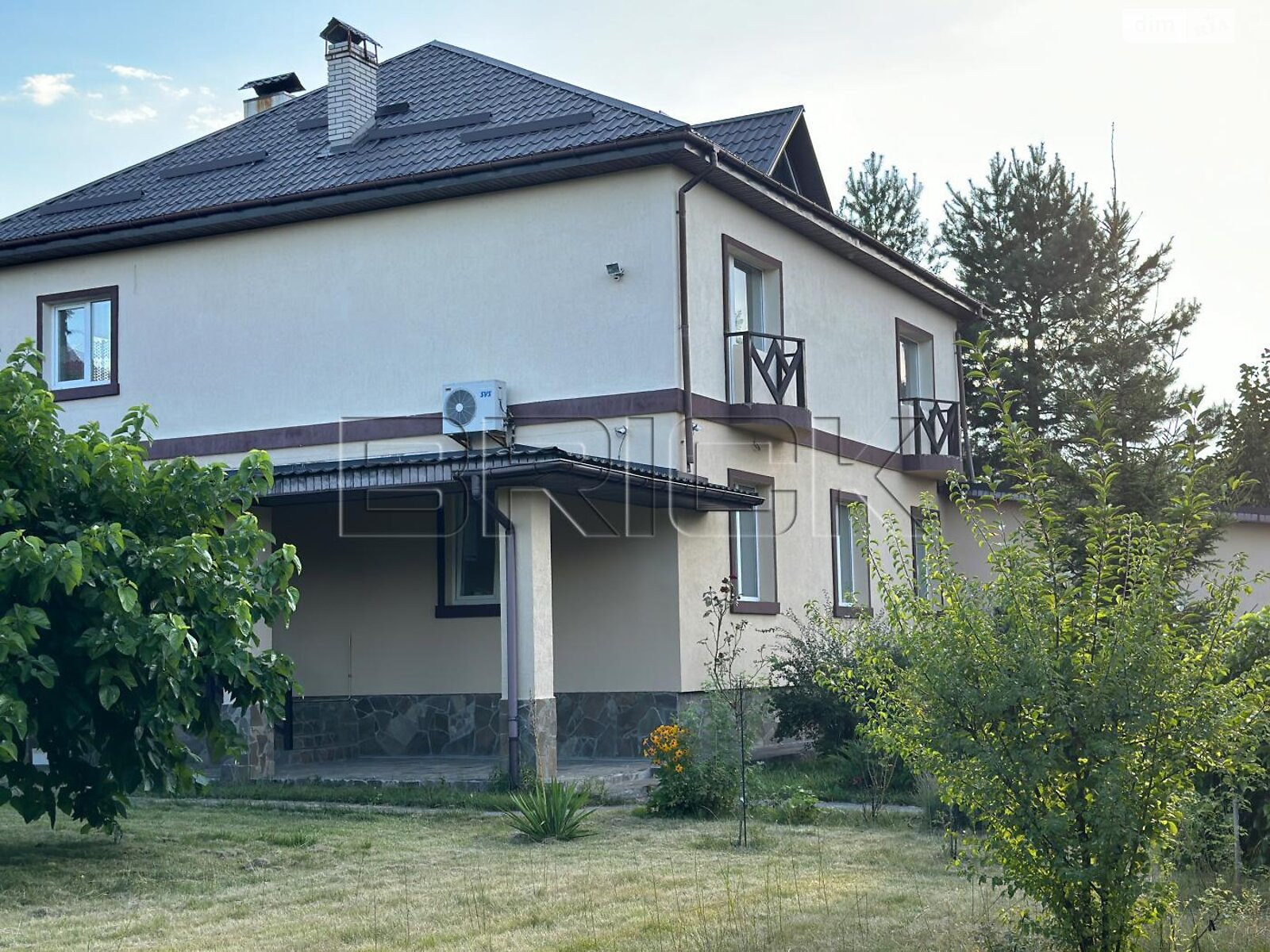 двухэтажный дом с мансардой, 280 кв. м, шлакоблок. Продажа в Вите-Почтовой фото 1 двухэтажный дом с мансардой, 280 кв. м, шлакоблок. Продажа в Вите-Почтовой фото 1