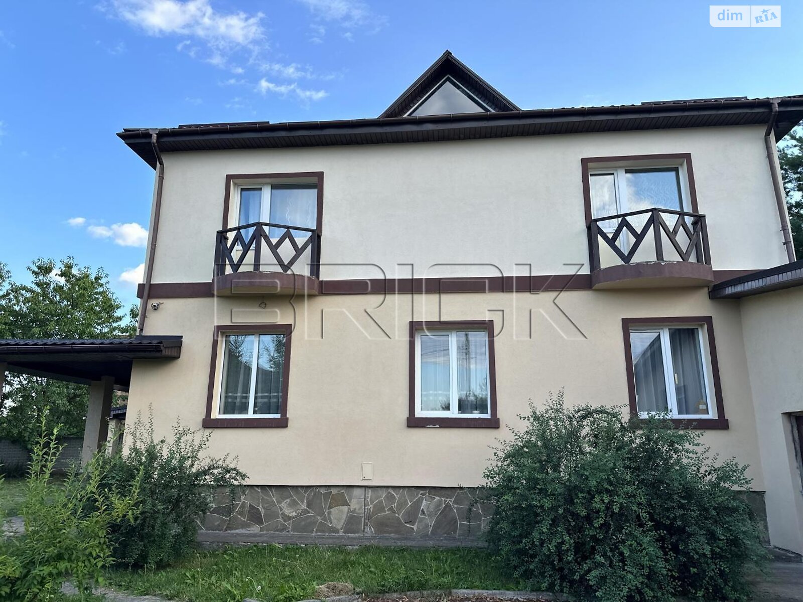 двухэтажный дом с мансардой, 280 кв. м, шлакоблок. Продажа в Вите-Почтовой фото 1 двухэтажный дом с мансардой, 280 кв. м, шлакоблок. Продажа в Вите-Почтовой фото 1