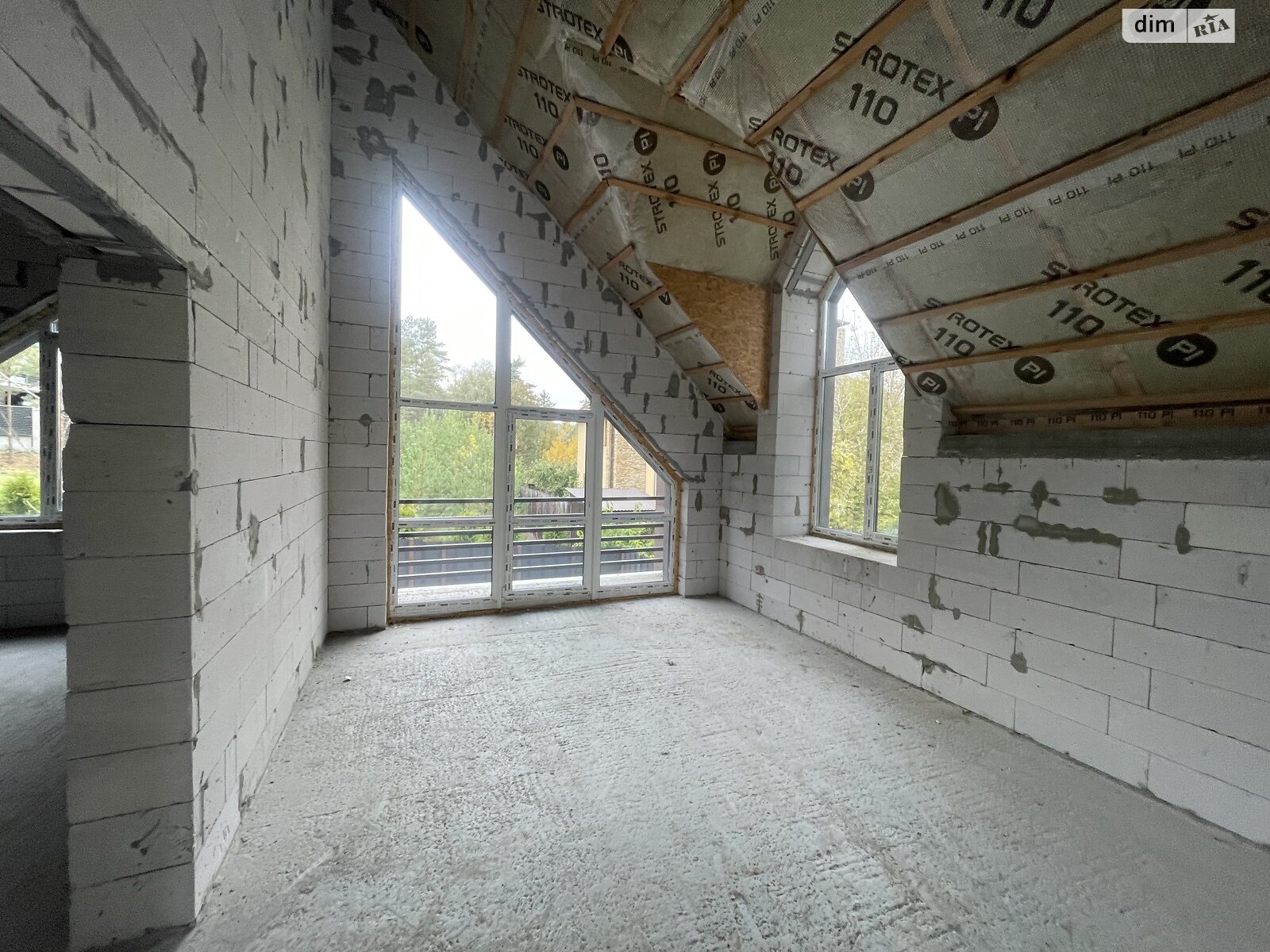 двоповерховий будинок, 150 кв. м, газобетон. Продаж у Віті-Поштовій фото 1