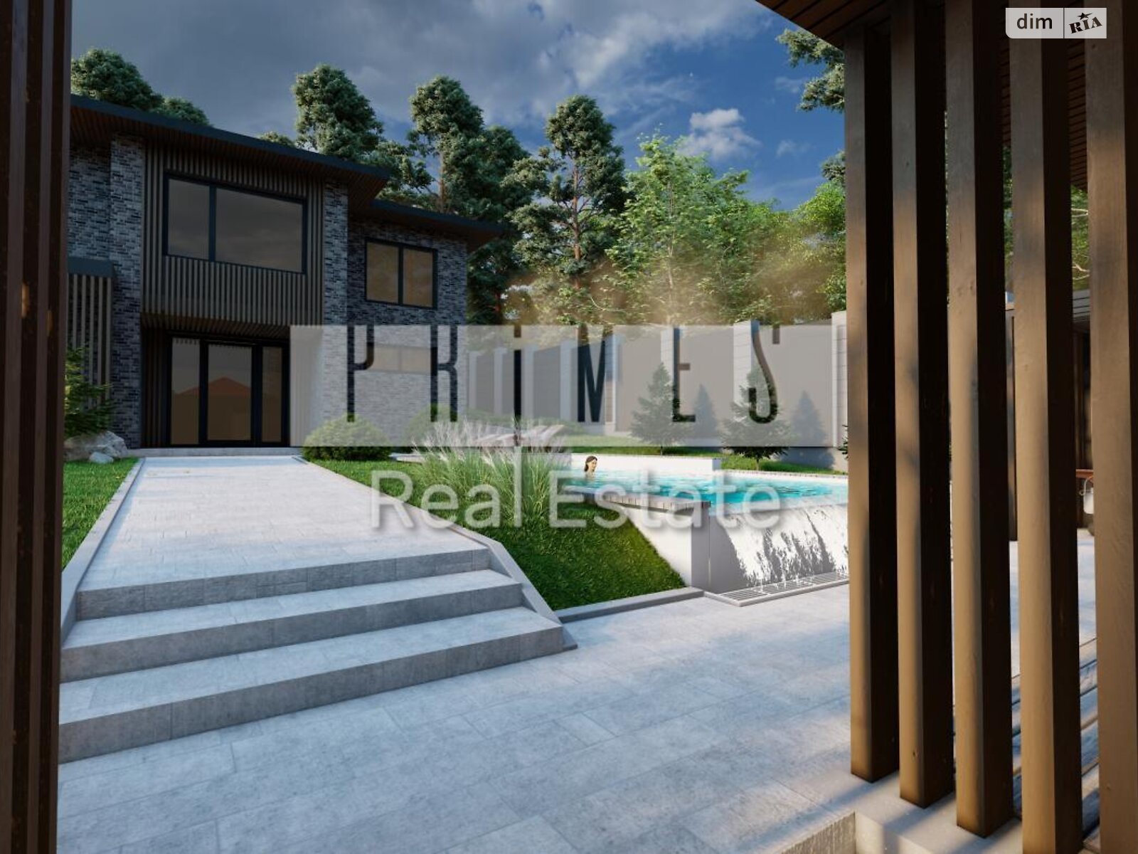 двухэтажный дом с верандой, 245 кв. м, кирпич. Продажа в Вите-Почтовой фото 1