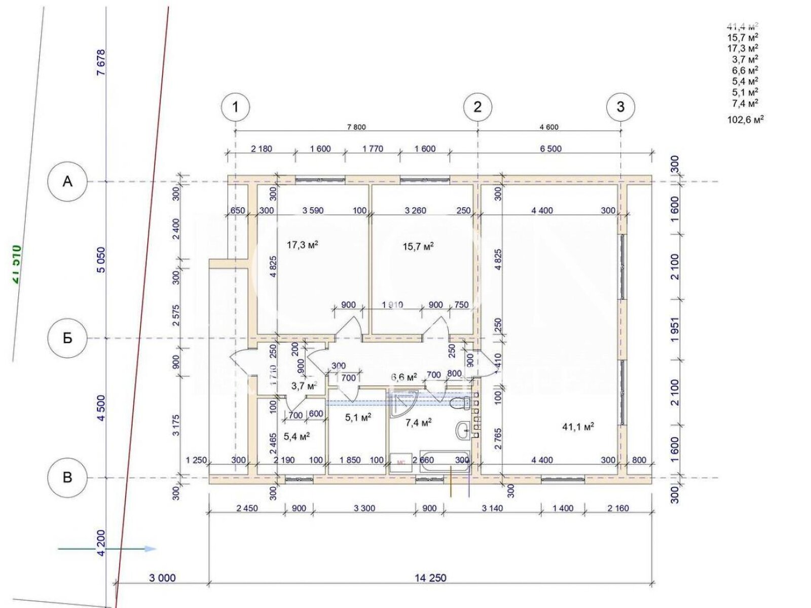 одноэтажный дом, 102 кв. м, кирпич. Продажа в Вите-Почтовой фото 1 одноэтажный дом, 102 кв. м, кирпич. Продажа в Вите-Почтовой фото 1