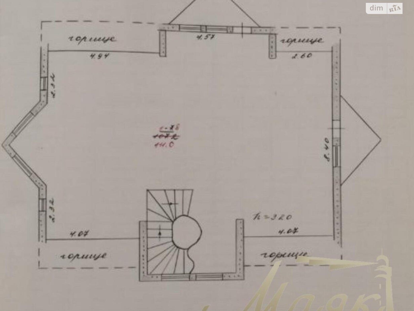 двоповерховий будинок з гаражем, 238 кв. м, сендвіч-панелі. Продаж у Владимирівському фото 1