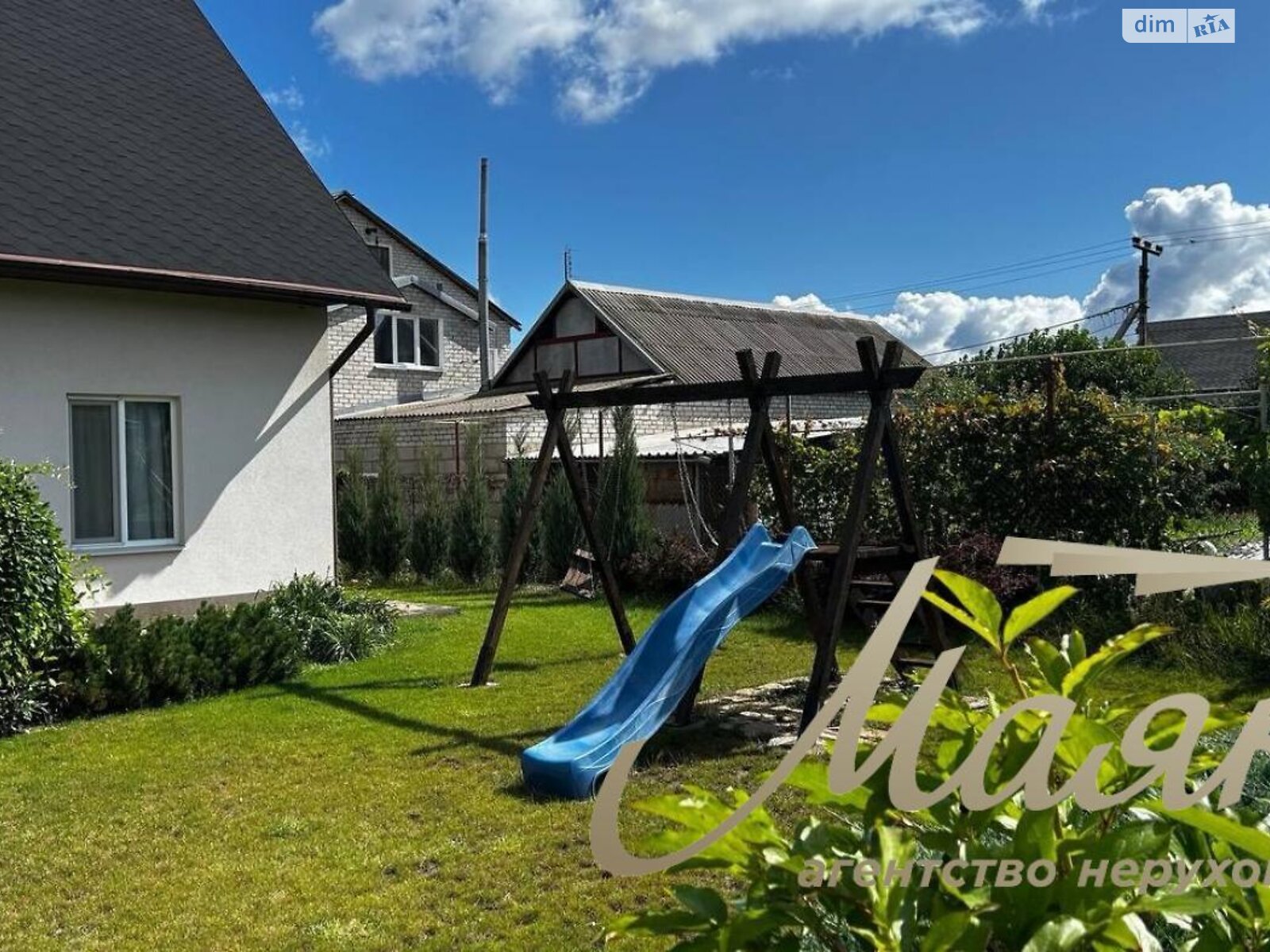 двоповерховий будинок з гаражем, 238 кв. м, сендвіч-панелі. Продаж у Владимирівському фото 1