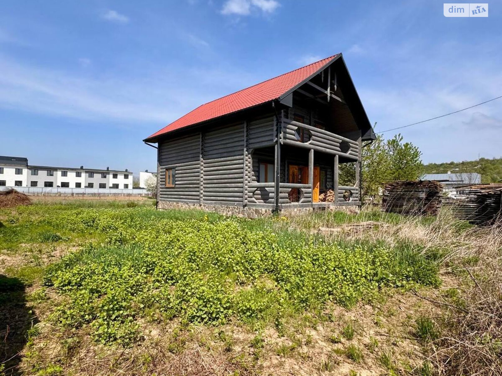 двоповерховий будинок з верандою, 130.5 кв. м, зруб. Продаж у Вовчинцю фото 1 двоповерховий будинок з верандою, 130.5 кв. м, зруб. Продаж у Вовчинцю фото 1