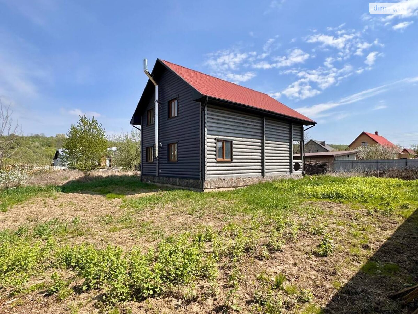 двоповерховий будинок з верандою, 130.5 кв. м, зруб. Продаж у Вовчинцю фото 1 двоповерховий будинок з верандою, 130.5 кв. м, зруб. Продаж у Вовчинцю фото 1