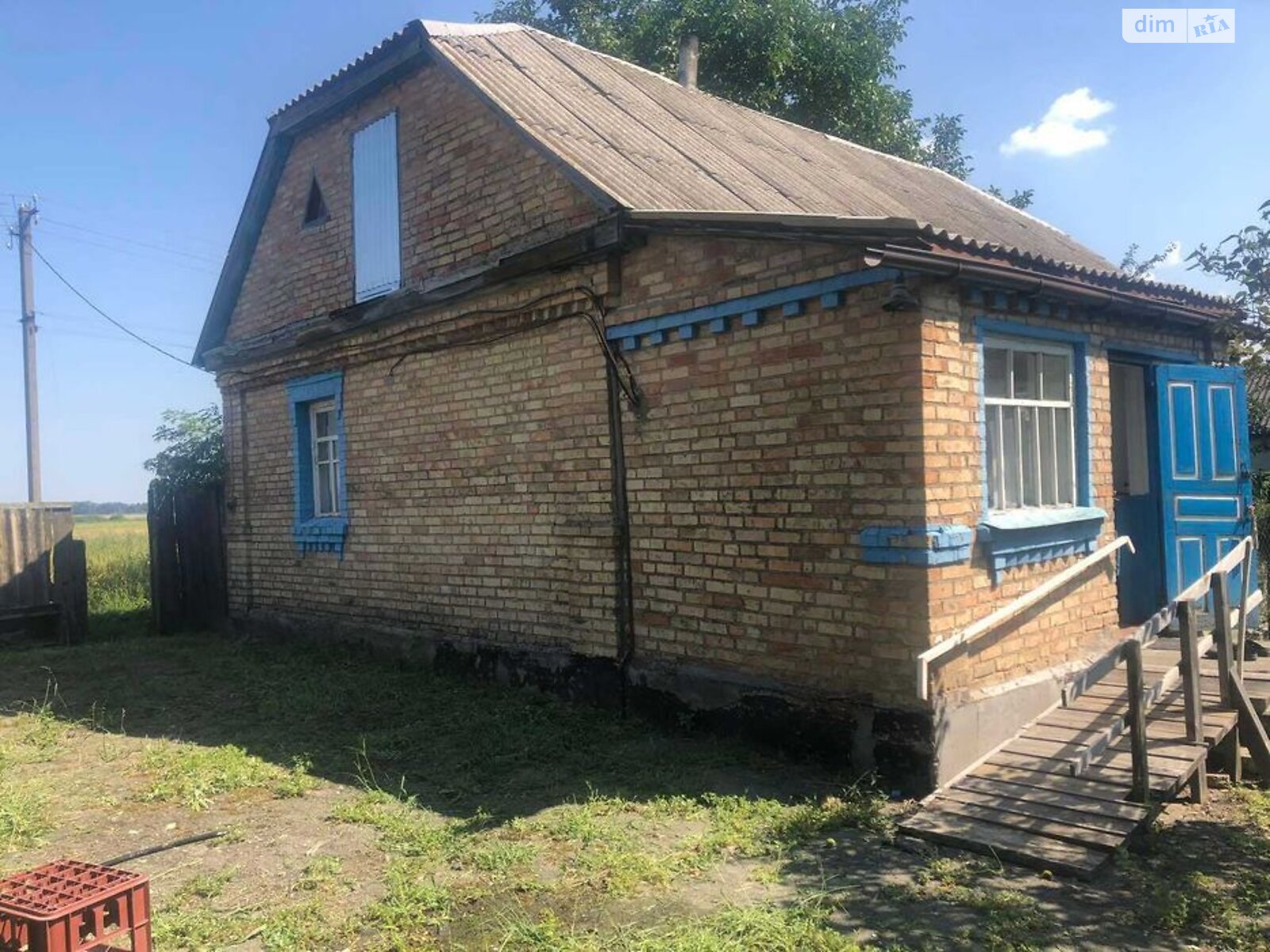 одноповерховий будинок з гаражем, 75 кв. м, дерево та цегла. Продаж у Волиці фото 1 одноповерховий будинок з гаражем, 75 кв. м, дерево та цегла. Продаж у Волиці фото 1