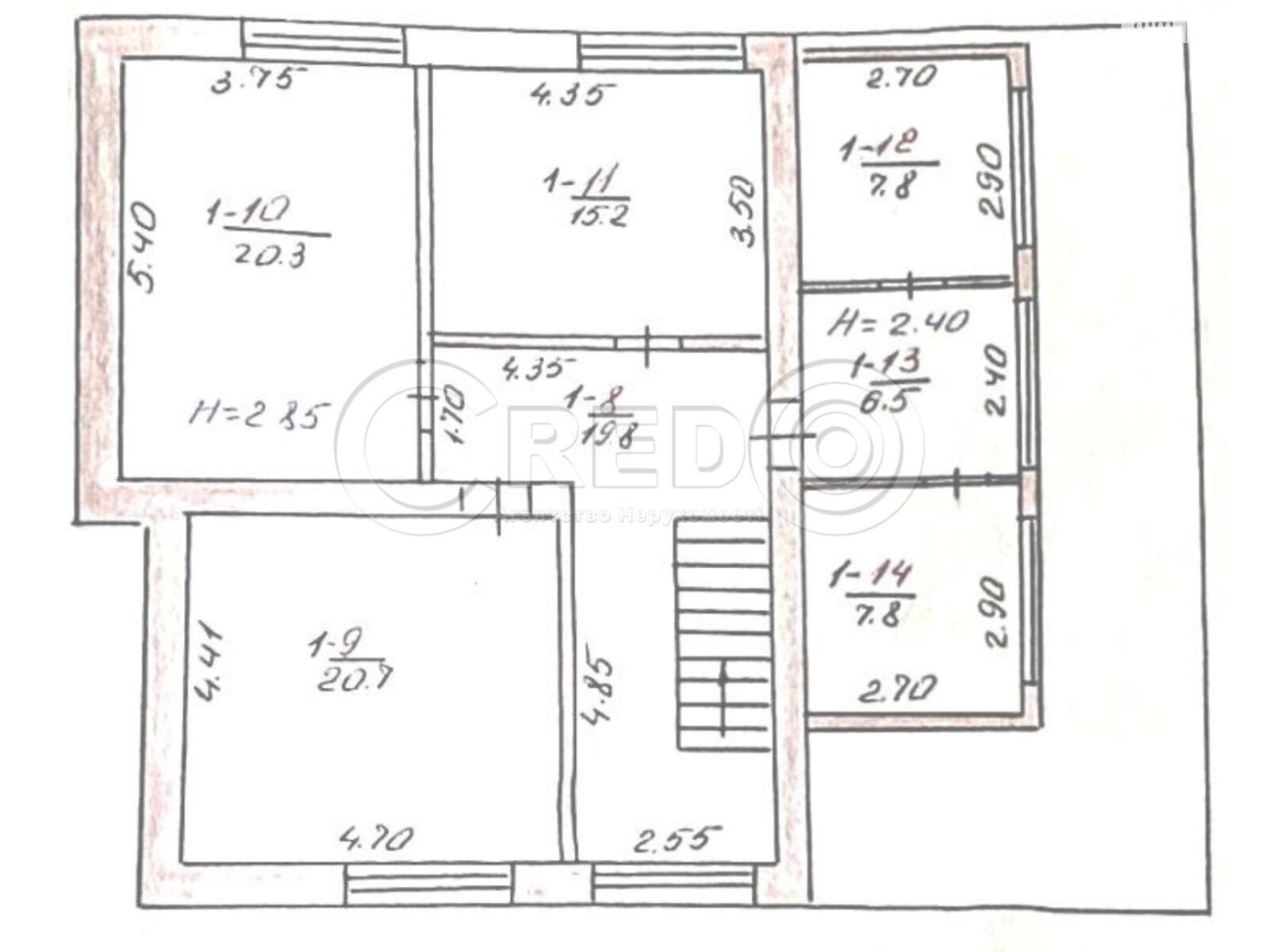 двухэтажный дом с гаражом, 185 кв. м, кирпич. Продажа в Вольном фото 1