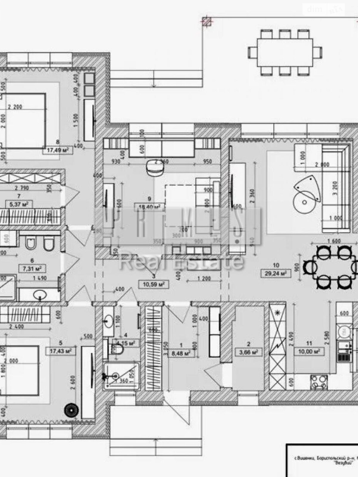 одноповерховий будинок, 220 кв. м, кирпич. Продаж у Вільнянську фото 1